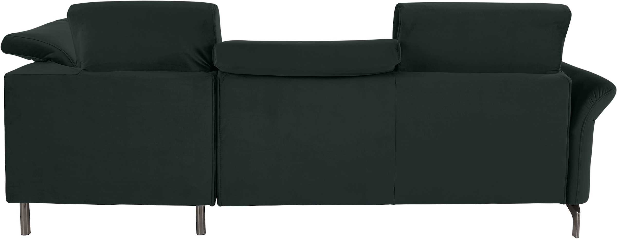 INOSIGN Ecksofa »Fresh L-Form«, Federkern, wahlweise Kopfteilverstellung und motorischer Vorziehsitz