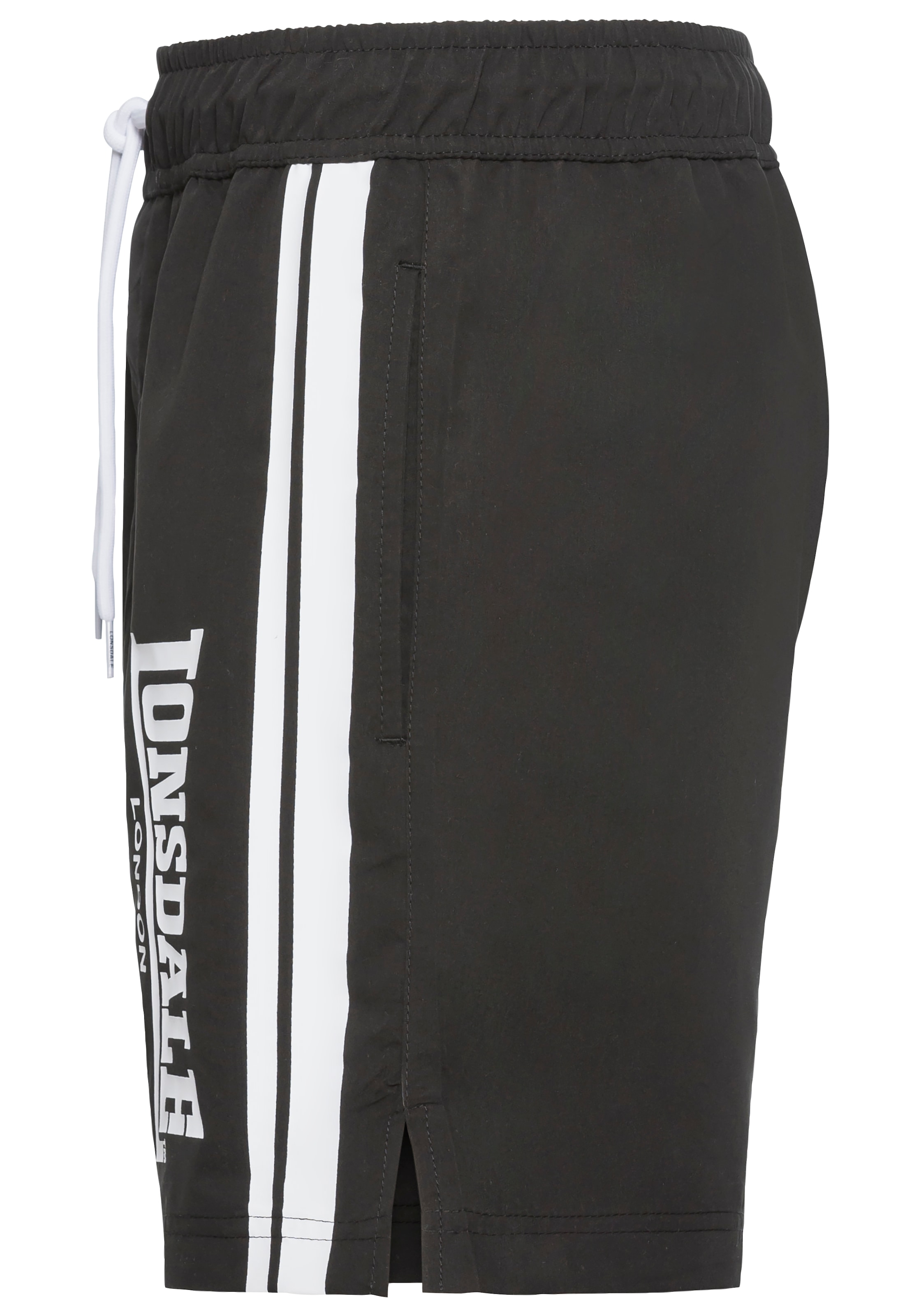 Lonsdale Shorts »TAMESIDE Badeshorts«, mit elastischem Bund und Kordelzug