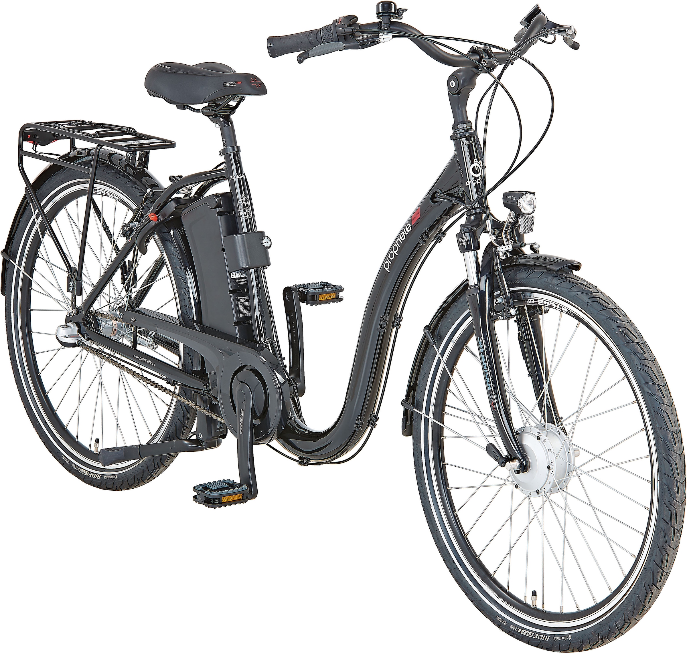 Prophete E-Bike »Geniesser 22.ESC.20«, 3 Gang, Shimano, Nexus, Frontmotor 250 W, Pedelec, Elektrofahrrad für Damen u. Herren