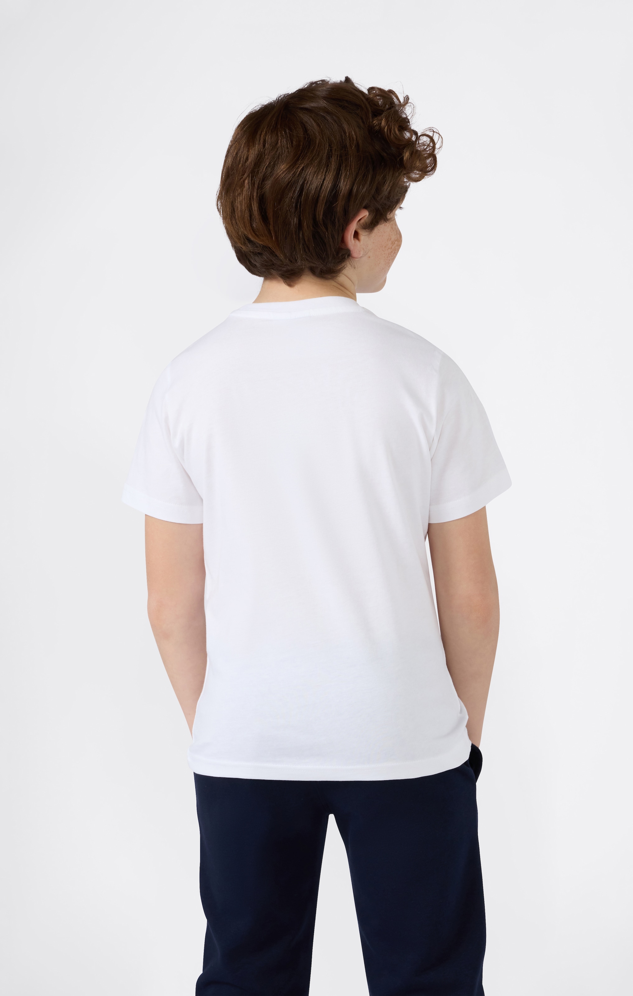 Champion T-Shirt »ICONS CONTRAST Crewneck T-Shirt« klassischer Schnitt, Kurzarm, für Kinder, für Sportmode