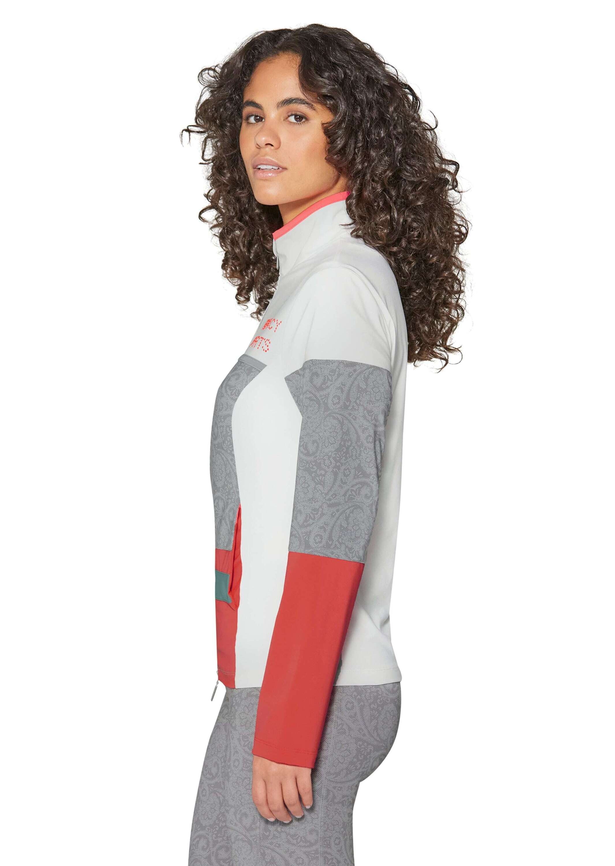 MADELEINE Outdoorjacke »Jacke Trainingsjacke in Patchwork-Optik«