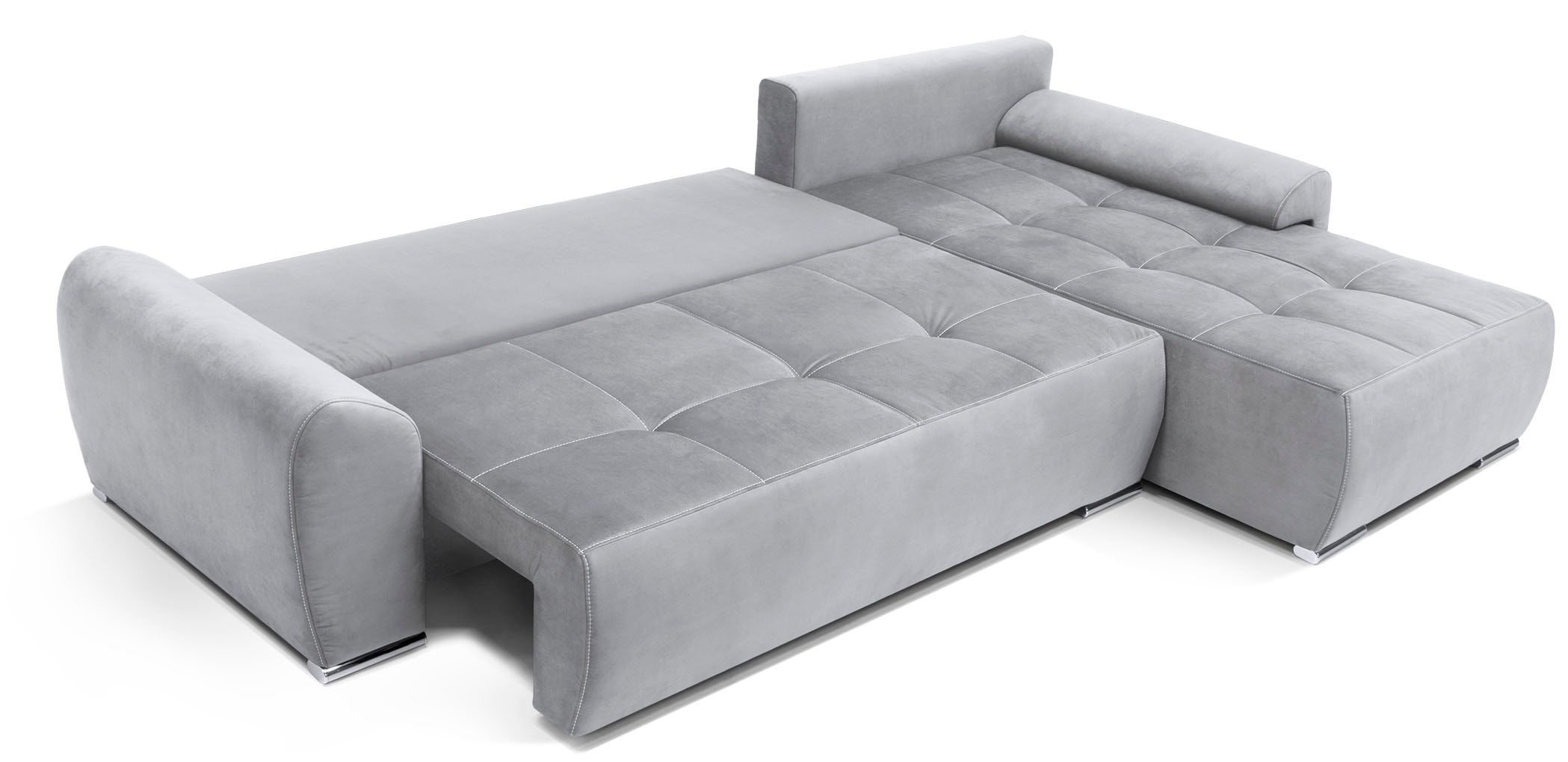 COLLECTION AB Ecksofa »30 Jahre Jubiläums-Modell Bilbao L-Form«, inkl. Bettfunktion und Bettkasten, Zierkissen mit Strassstein