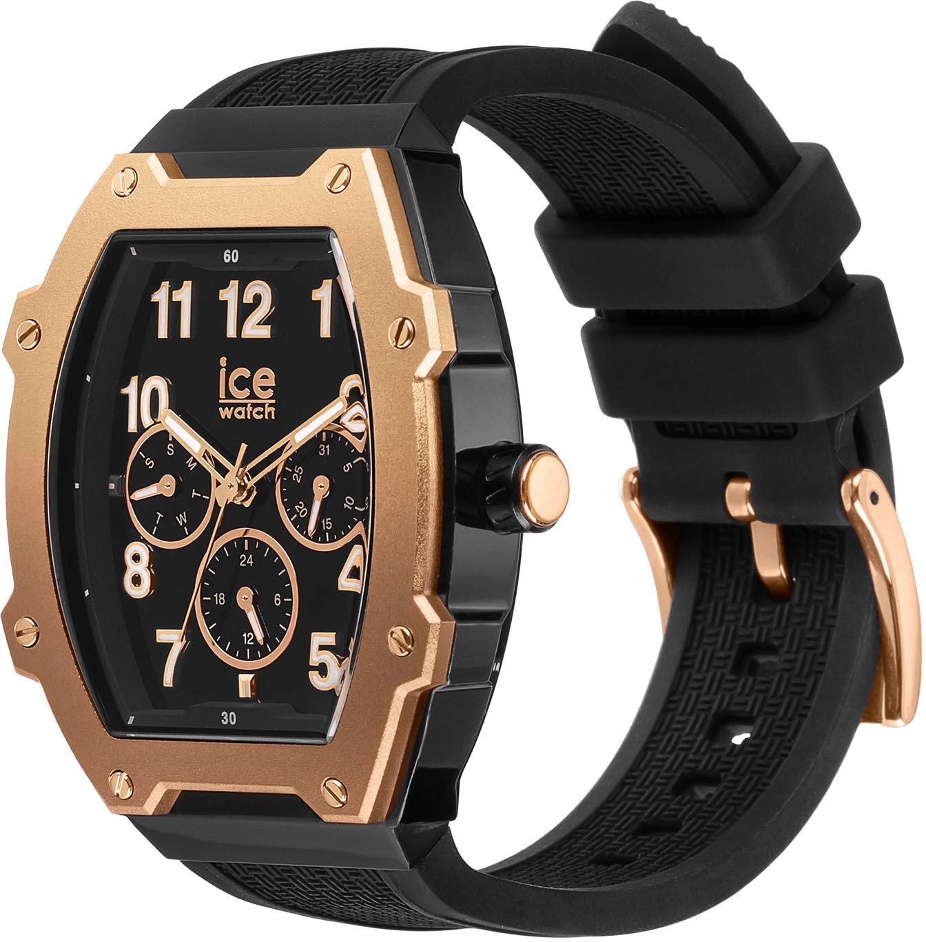 ice-watch Multifunktionsuhr »ICE boliday - Men - Plastic - Medium - MT« Armbanduhr, Quarzuhr, Herrenuhr, Silikonarmband, Datum