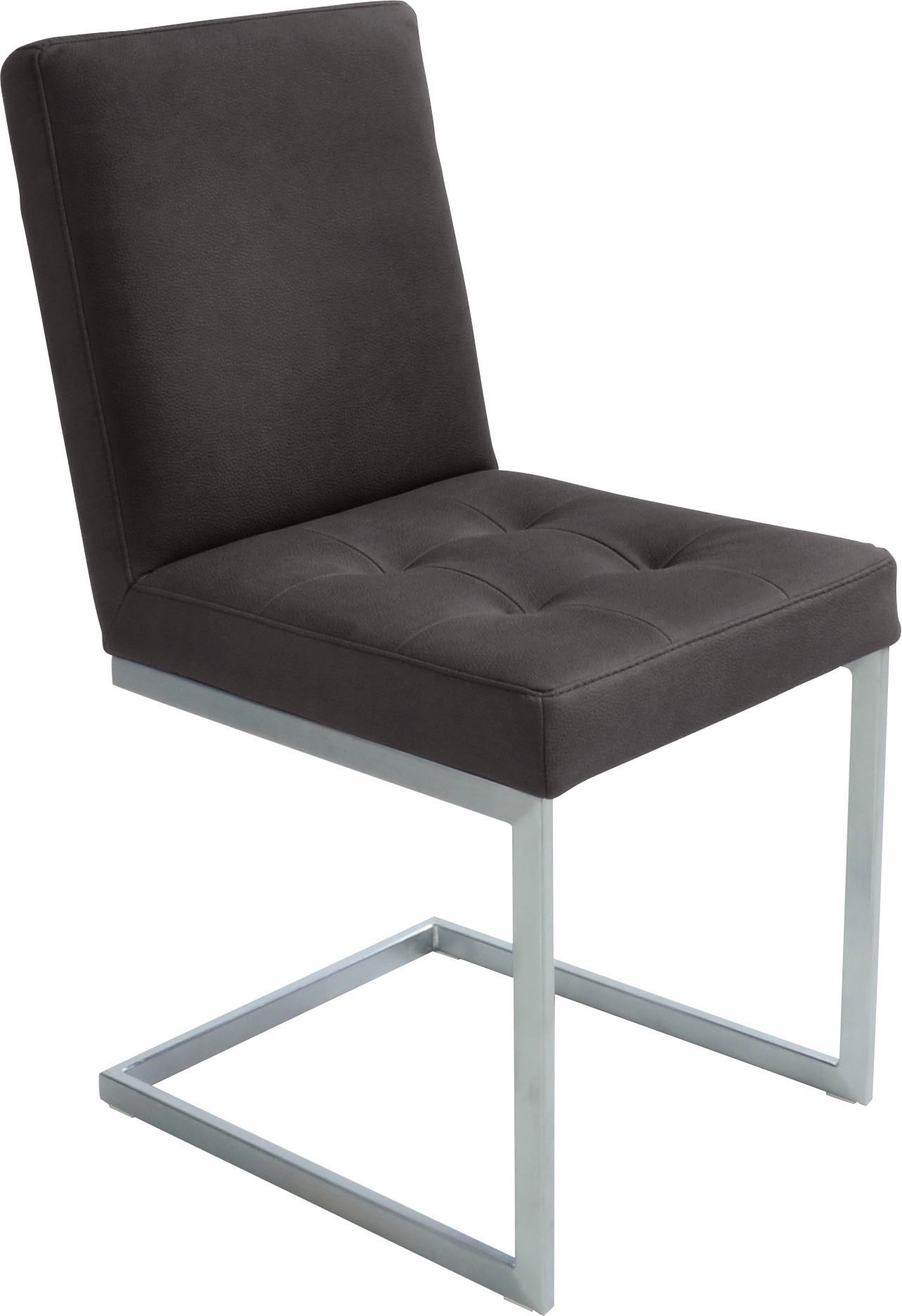 K+W Komfort & Wohnen Eckbankgruppe »Spider II« Set, 4 Stk. tlg. langer Schenkel 195cm, 2 Freischwinger, Auszugstisch in Breite 120 cm