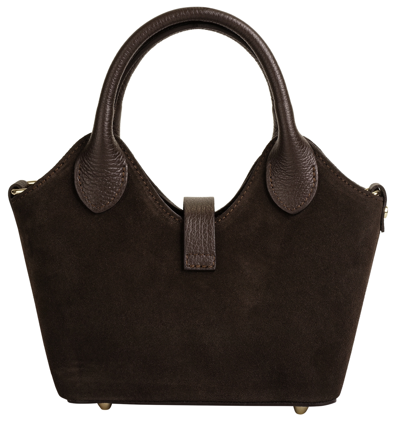 forty° Henkeltasche »FORTY° Damen BELTRAVA - S echt Leder, Made in Italy« echt Leder, Made in Italy