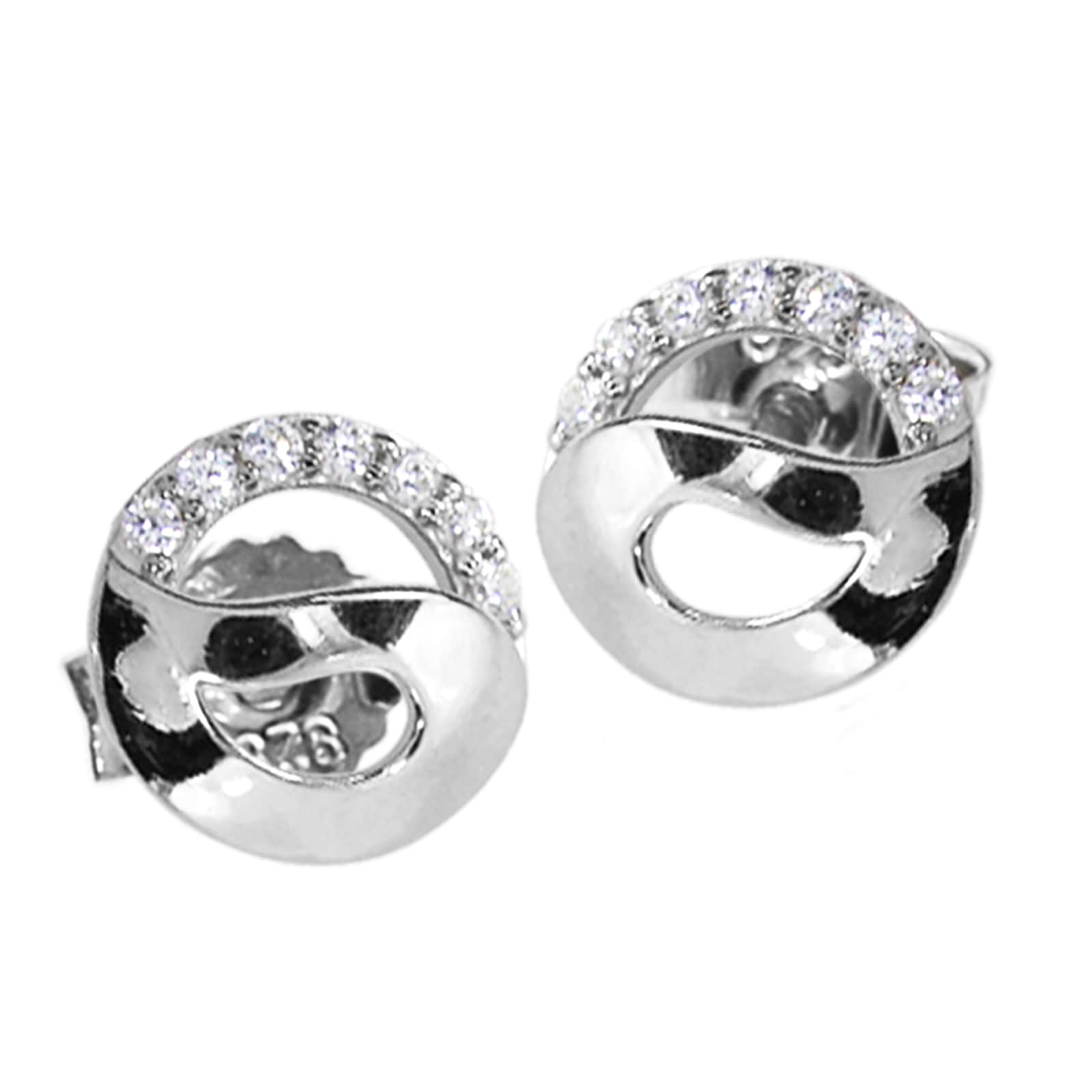 OSTSEE-SCHMUCK Paar Ohrstecker »- Romina - Silber 925/000 - Zirkonia«
