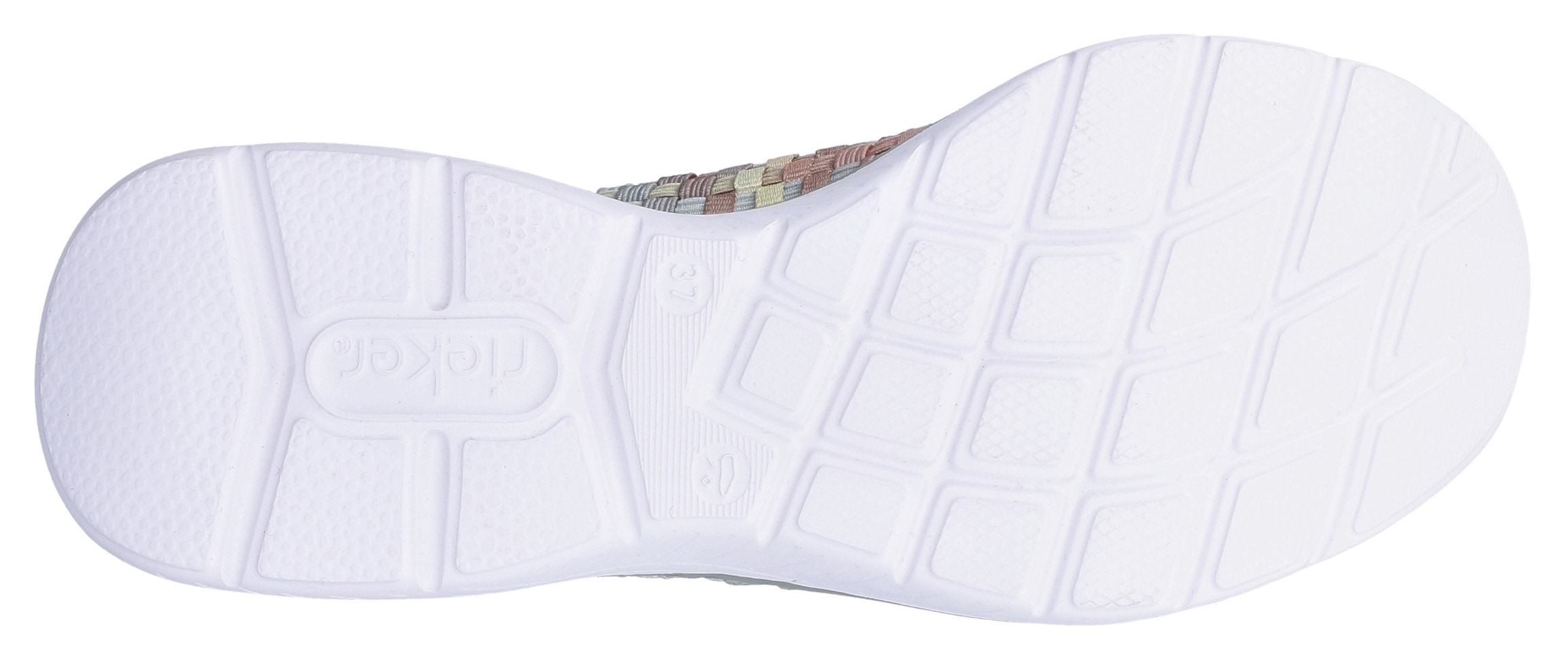 Rieker Riemchenballerina  Slipper, Schlupfschuh mit MemoSoft-Innensohle