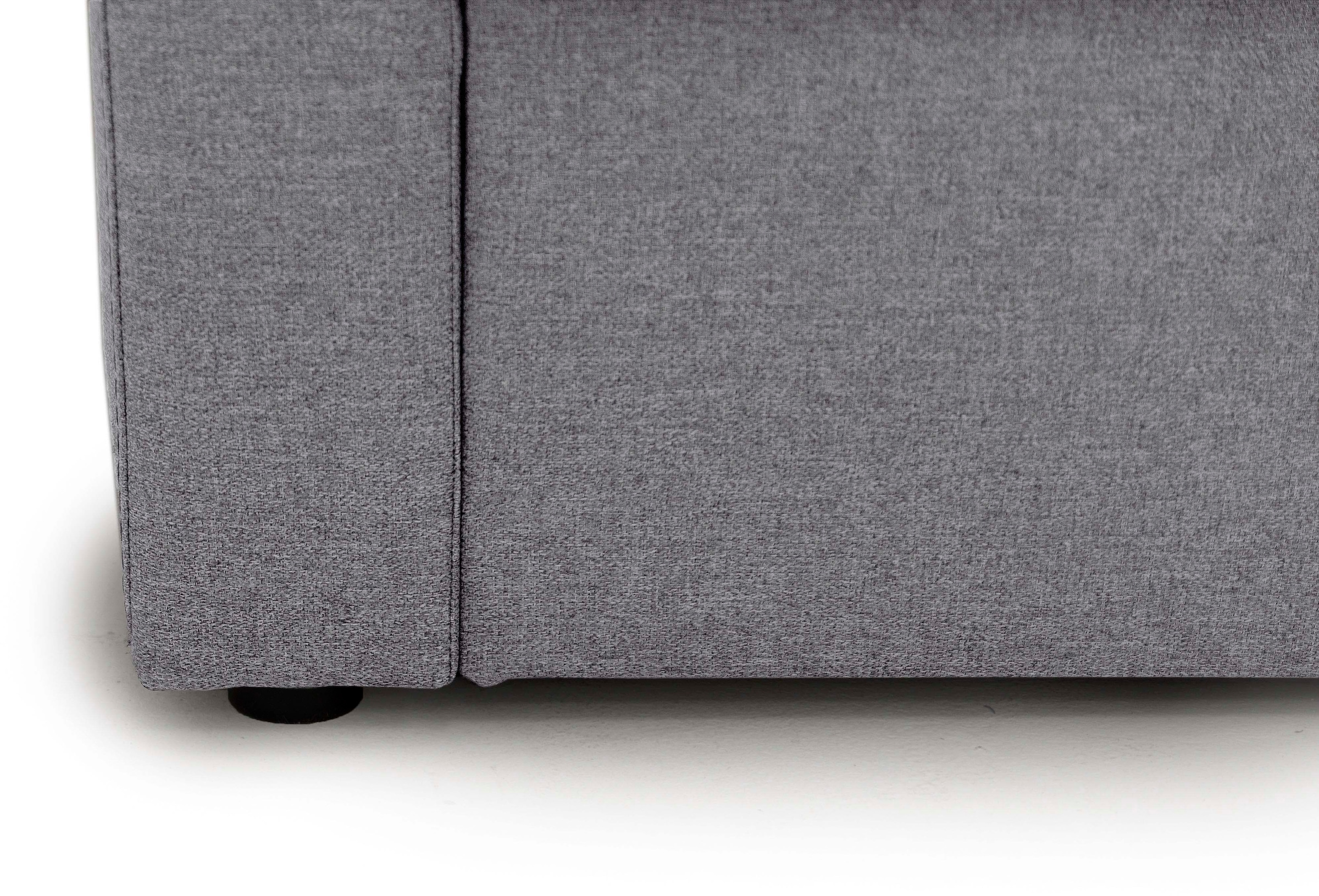 GEPADE Ecksofa »Rico, L-Form«, inkl. Bettfunktion und Bettkasten