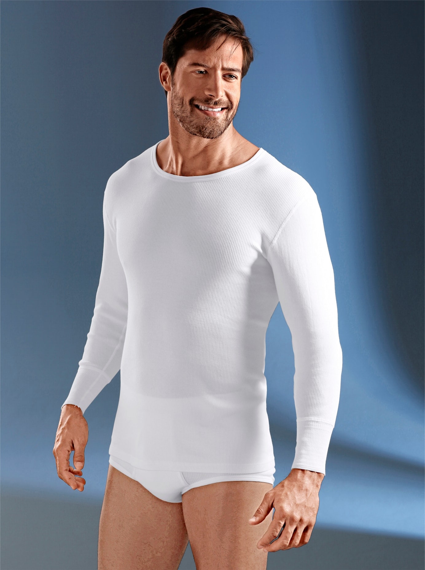 Conta Herren Unterhemd 2 Stk. tlg. in weiß, Größe 6