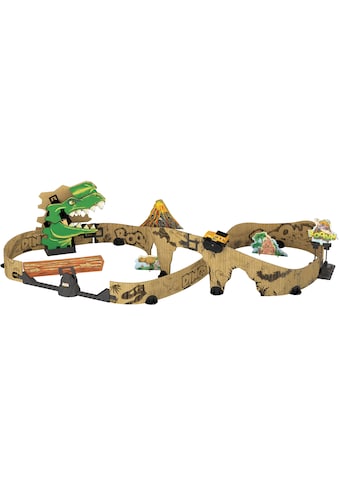 Spielzeug-Monstertruck »Car-Board Racers - Dino-Adventure Set«, ; Fahrzeug mit Licht,...