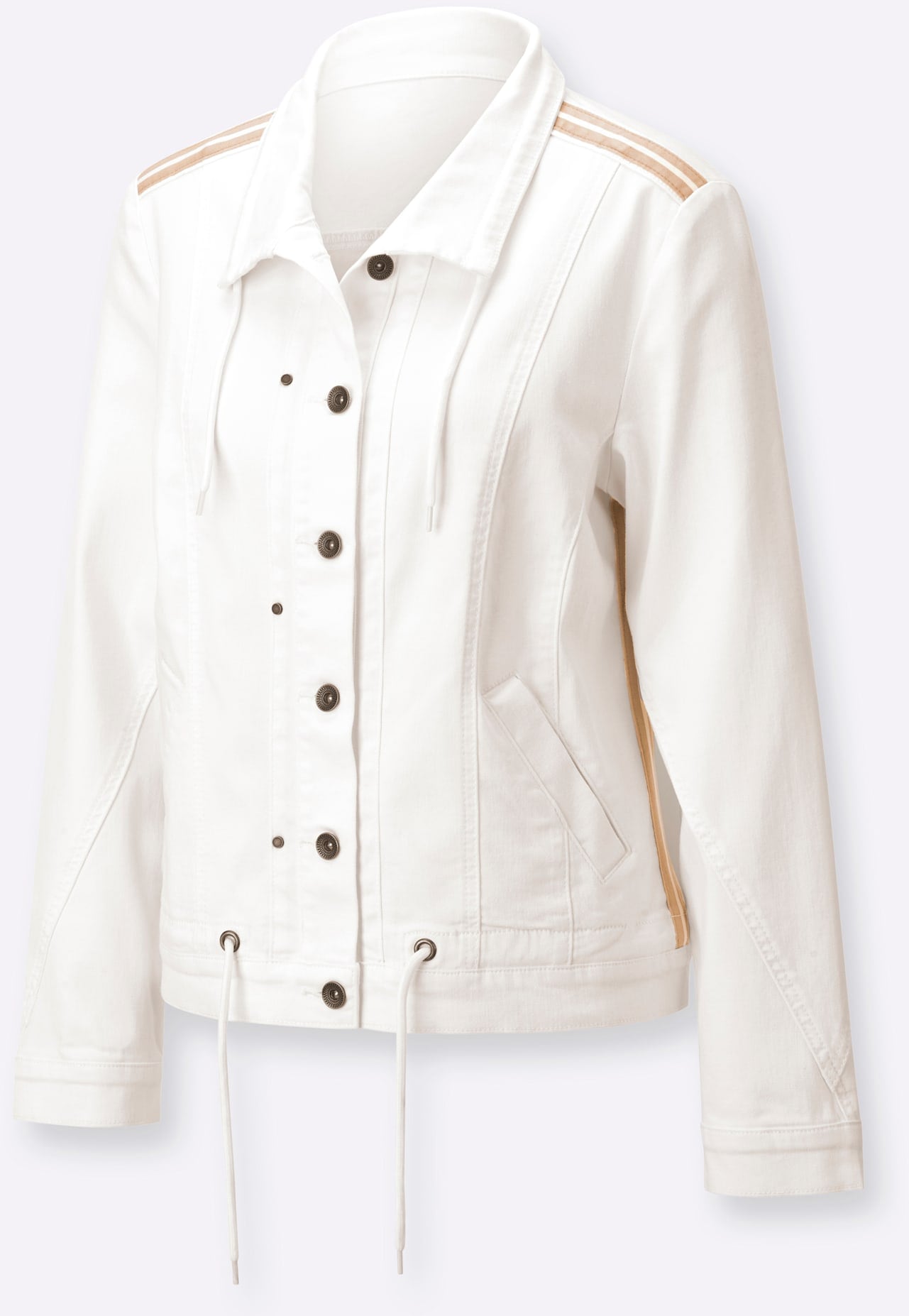 creation L Jeansblazer »Baumwoll-Lyocell-Jeansjacke«