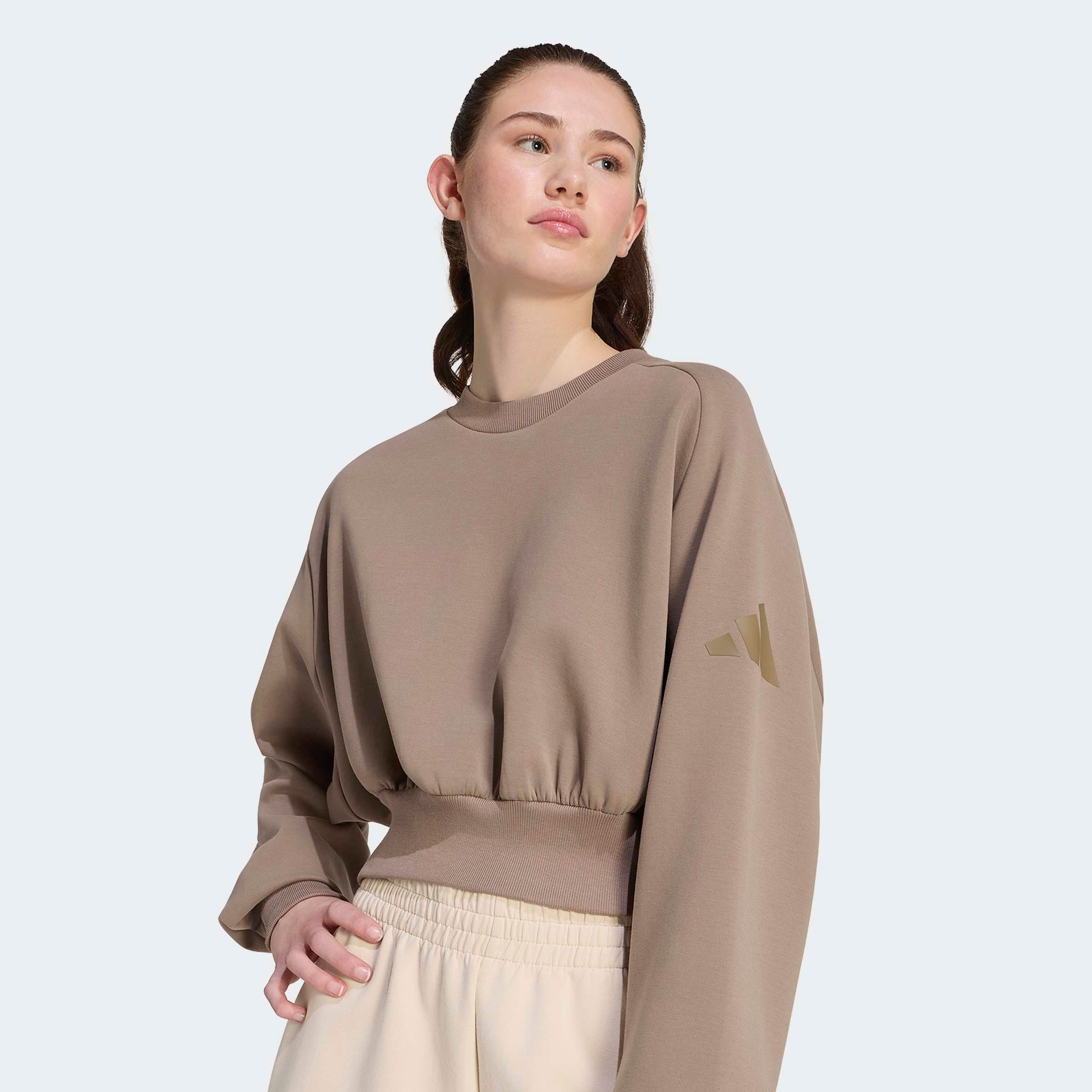adidas Sportswear Sweatshirt »SOFT LUX, LOCKER GESCHNITTEN«
