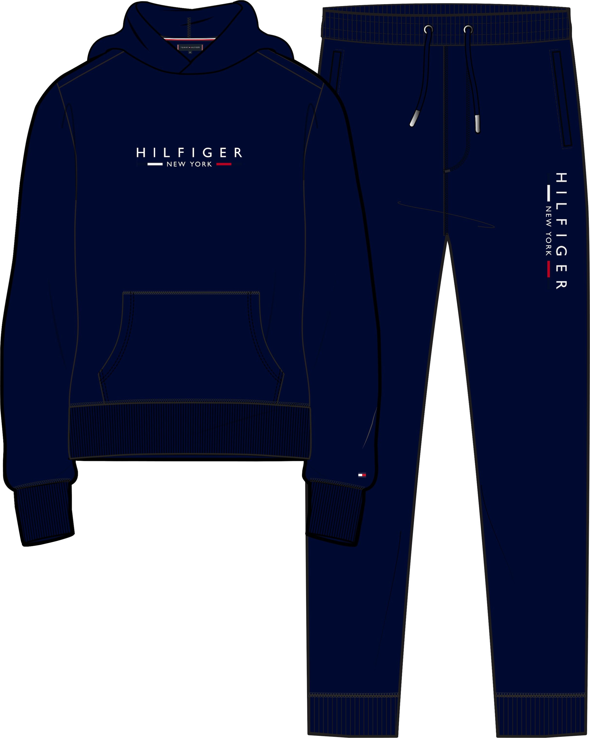 Tommy Hilfiger Jogginganzug »HILFIGER NEW YORK TRACKSUIT«, (Set, 2 tlg.), im 2-teiligen Set