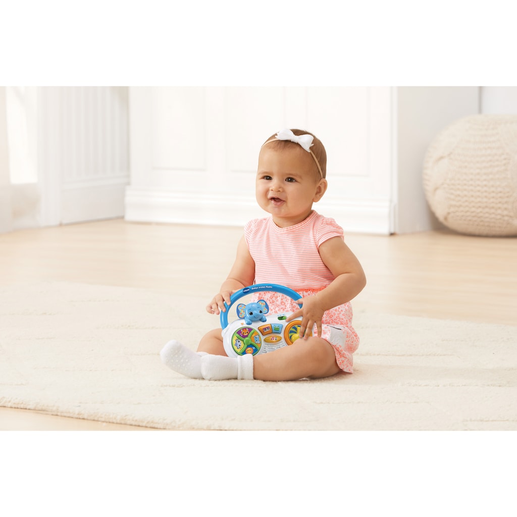 Vtech® Lernspielzeug »VTechBaby, Babys erstes Radio«, mit Licht und Sound