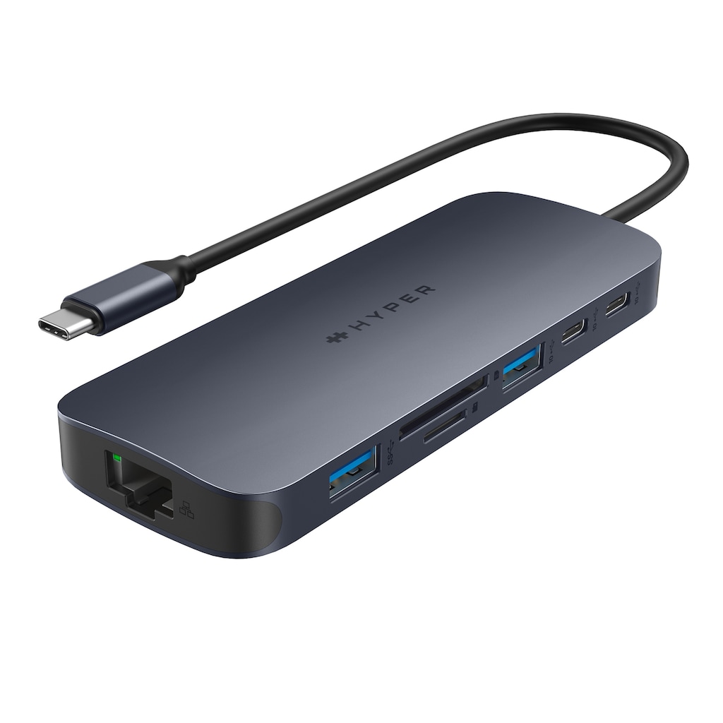 Targus USB-Verteiler »HyperDrive EcoSmart Gen.2 Dual HDMI USB-C 11-in-1 Hub«