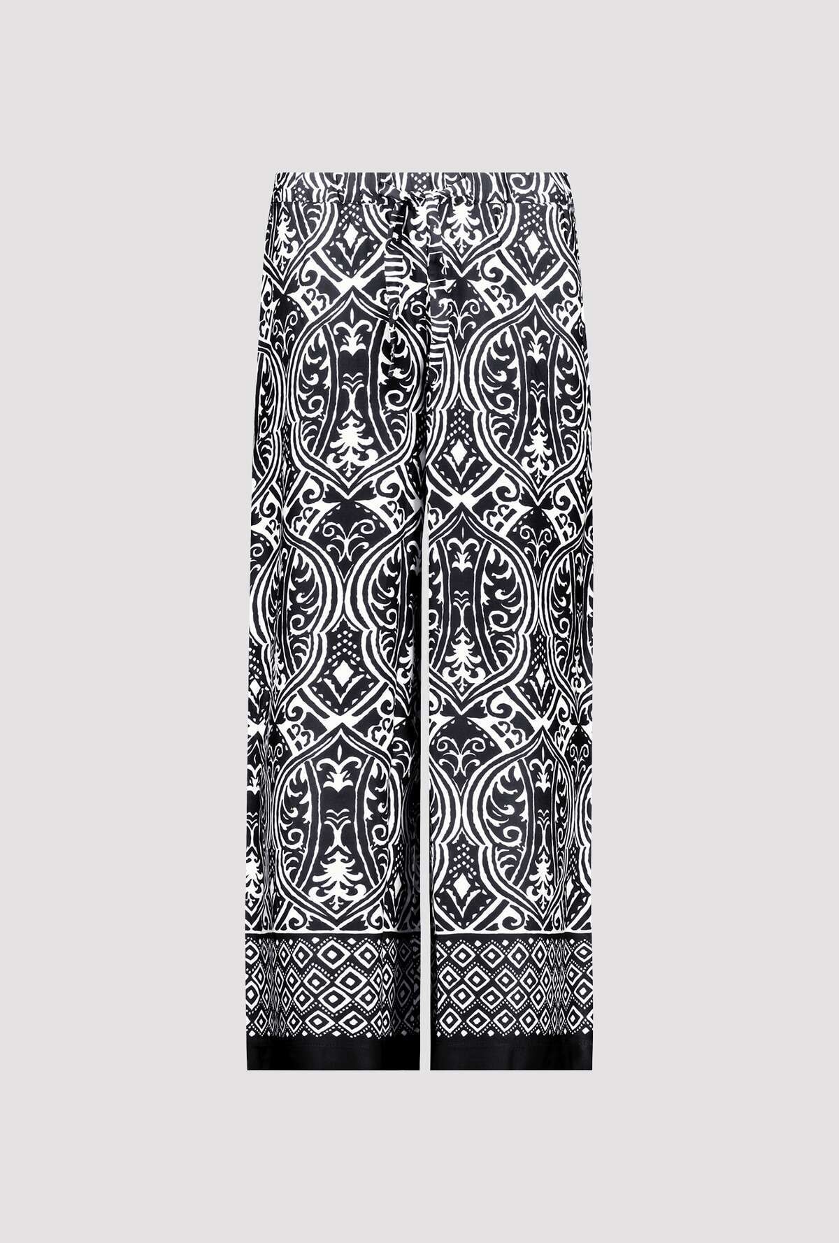 Monari Palazzohose  Regular fit mit Muster