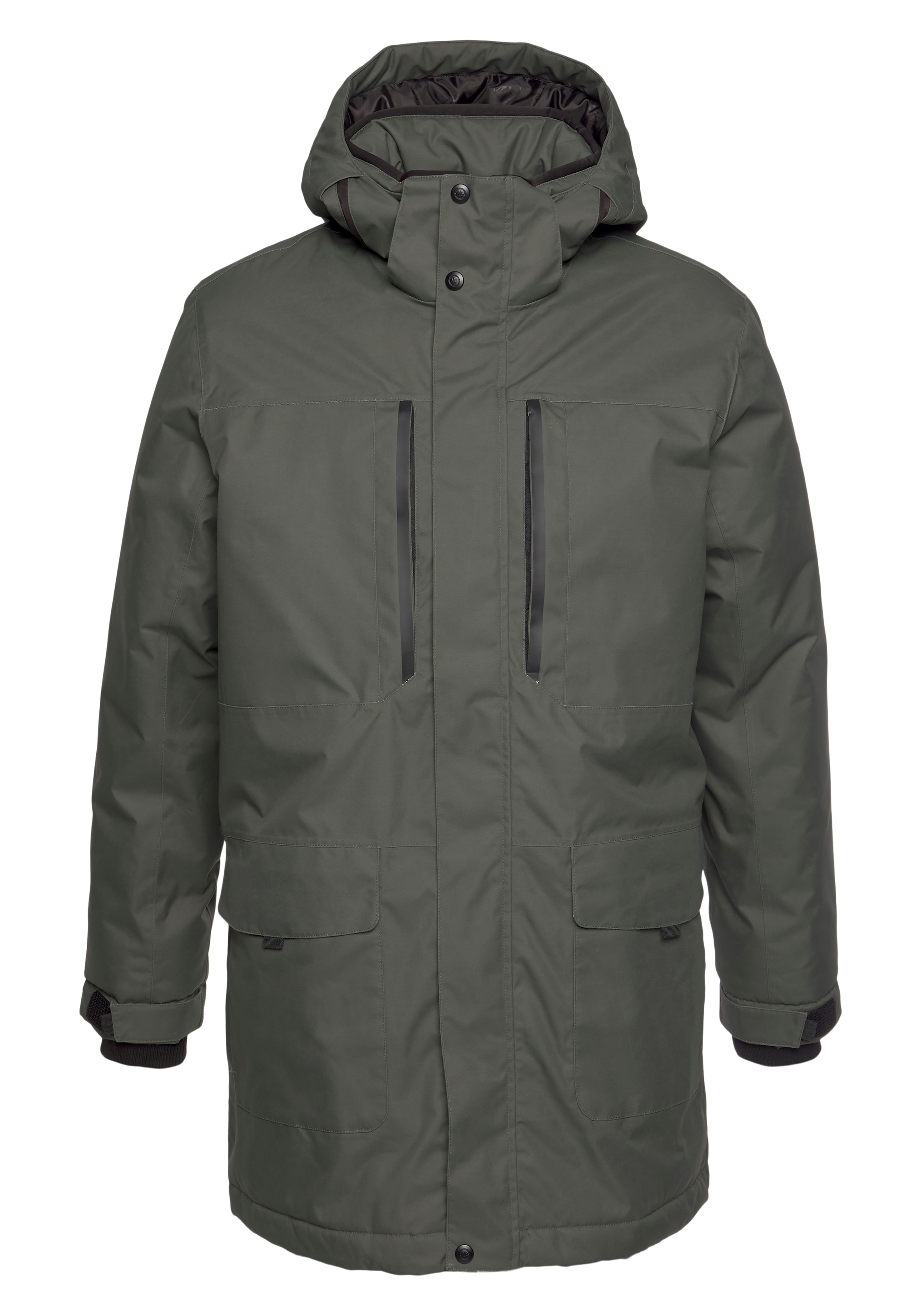 Polarino Funktionsparka mit Kapuze Atmungsaktiv, winddicht und wasserdicht. Wassersäule 5000mm.