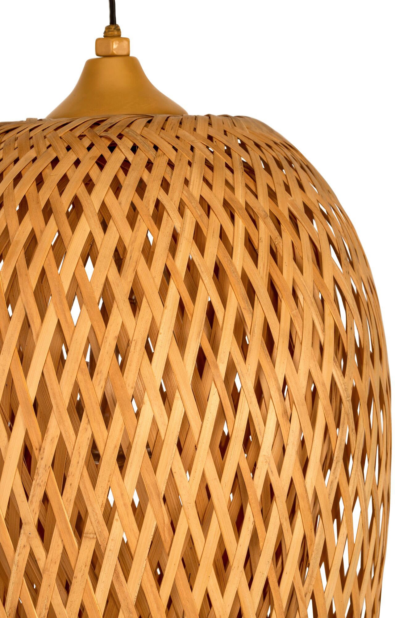 Pauleen LED Pendelleuchte »Sunshine Bliss Solarpendel Outdoor Bambus/Rattan/Kunststoff/Metall«, 1 flammig, Solar