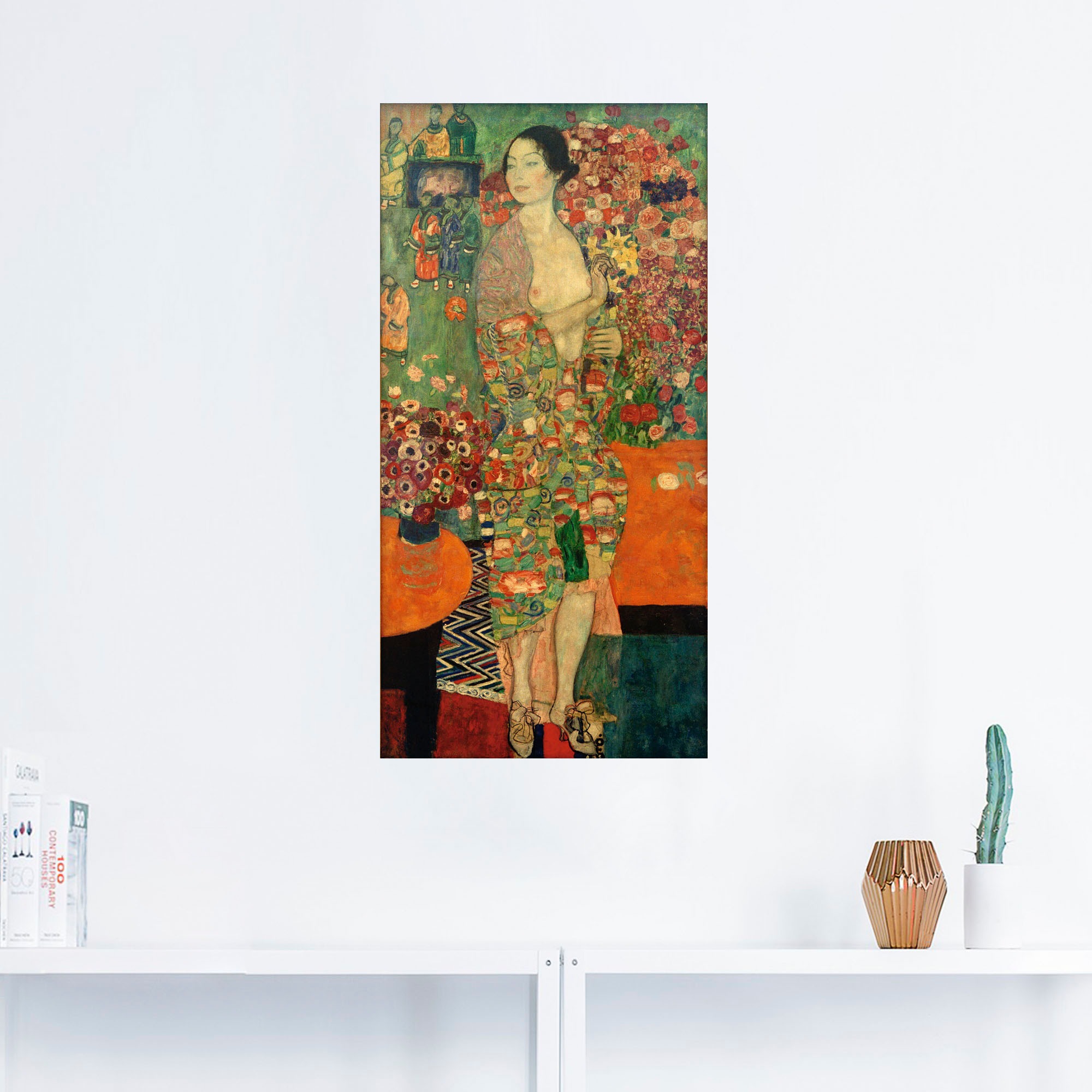 Artland Wandbild »Die Tänzerin«, Frau, (1 St.), als Leinwandbild, Poster, Wandaufkleber in verschied. Größen