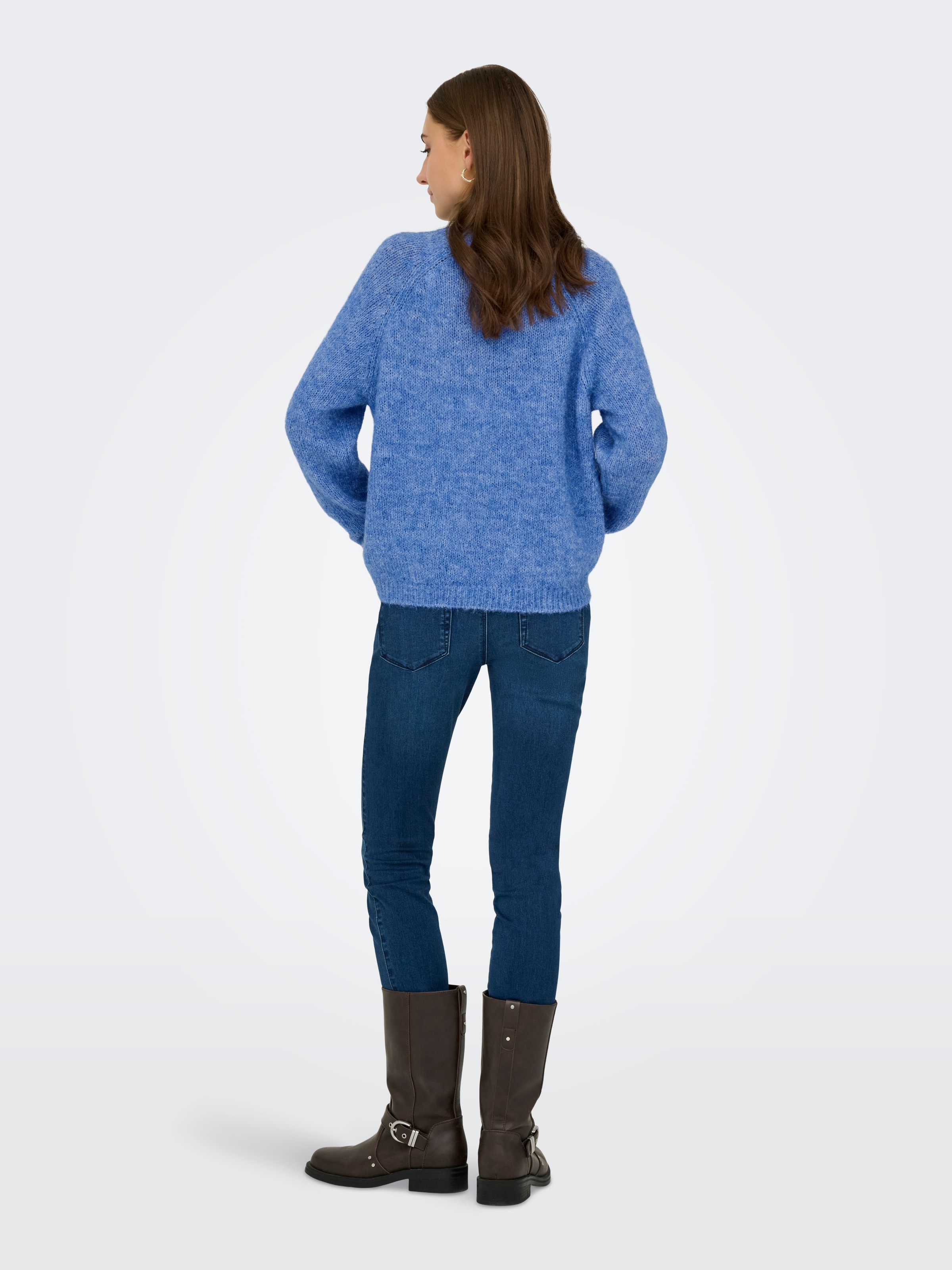 JDY Stehkragenpullover »JDYZOEY LIFE L/S HN RAGLAN PUL KNT NOOS«