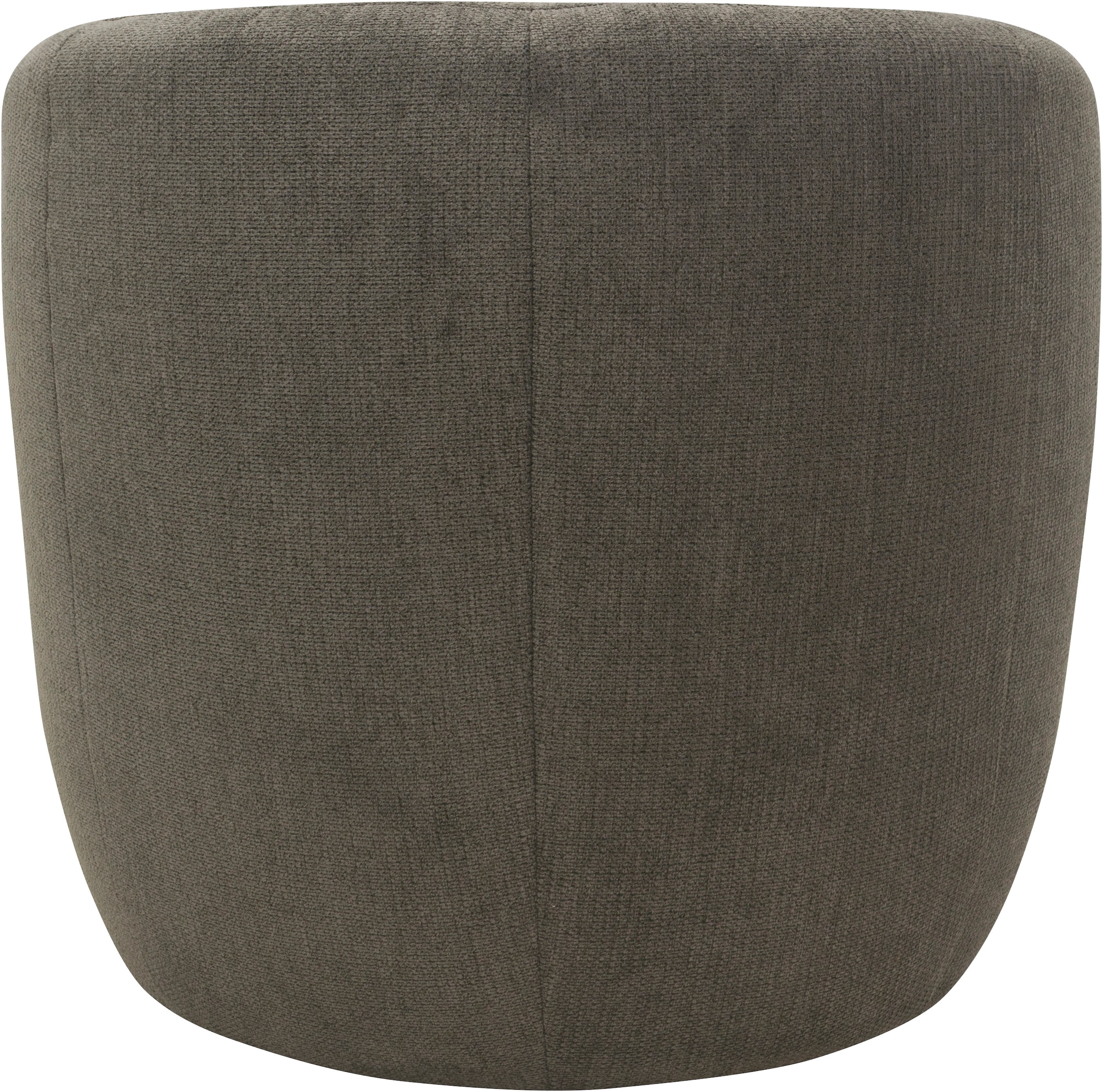 DOMO collection Sessel »Obidos moderner Loungesessel«, Struktur weich, schlammfarben