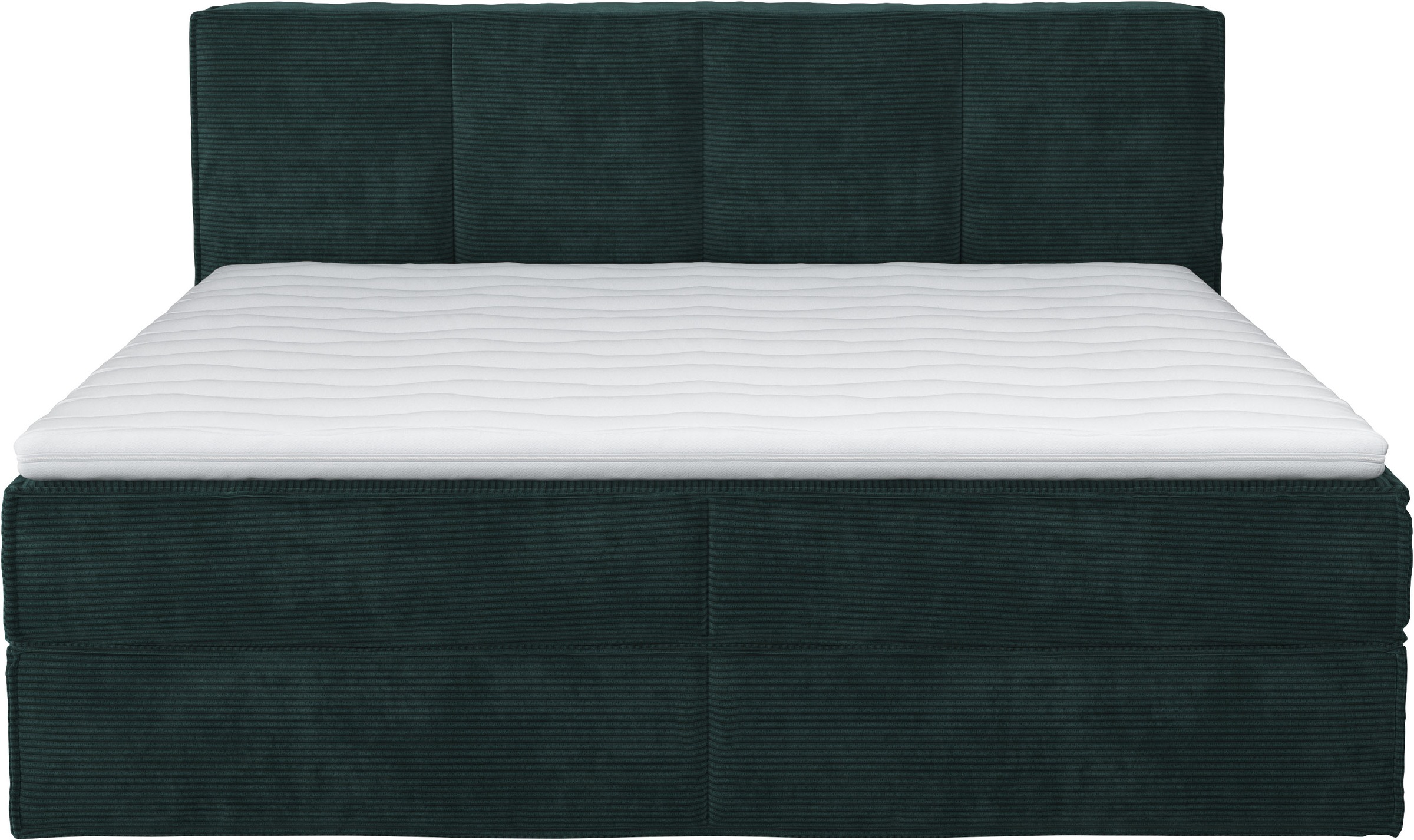 LeGer Home by Lena Gercke Boxspringbett »Addyson«, (Härtegrade H2, H3 und H4 wählbar), Boxspringbett inkl. Topper, 2 Matratzen