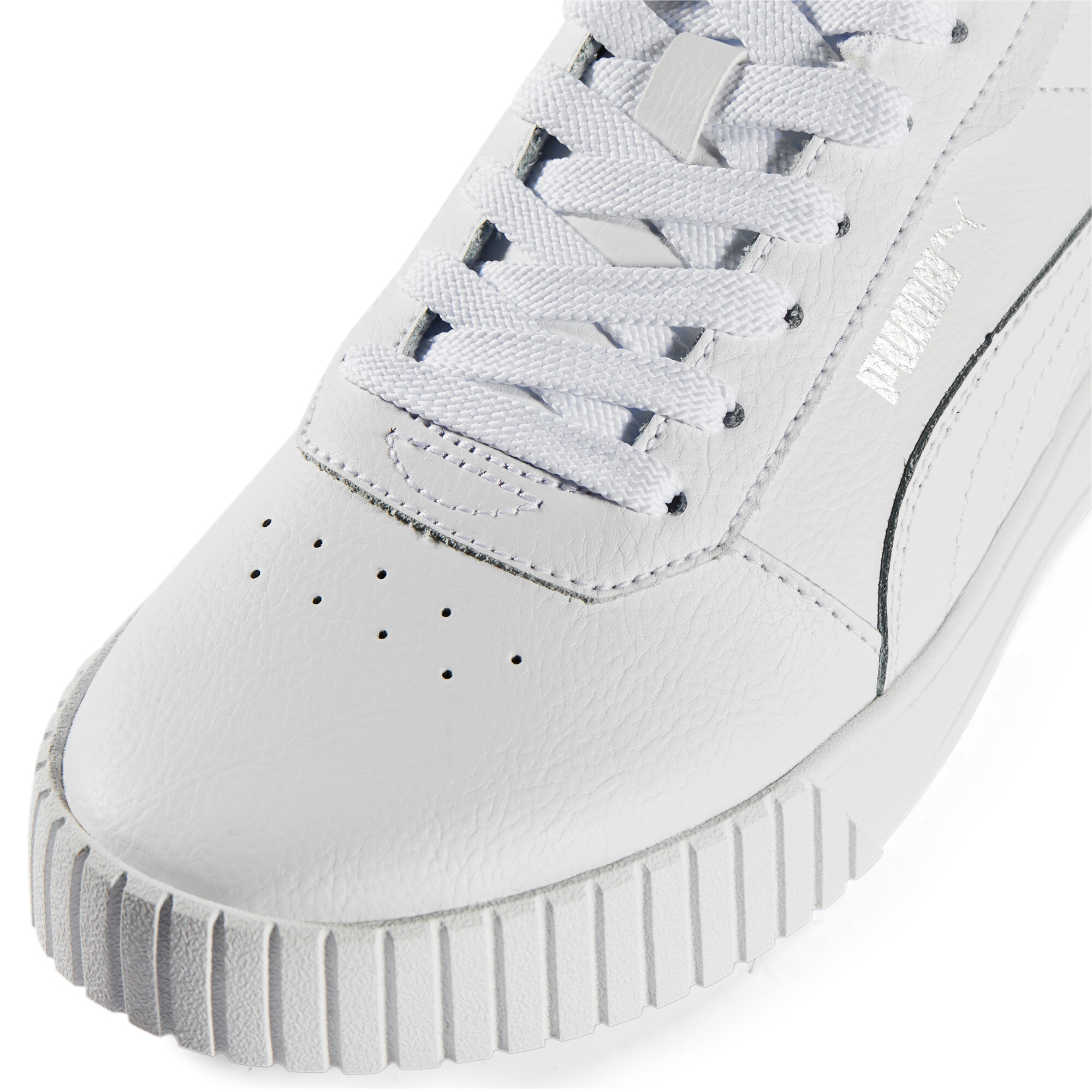 PUMA Sneaker »CARINA 2.0«  aus Leder, mit Schnürung, mit SOFTFOAM+ Innensohle