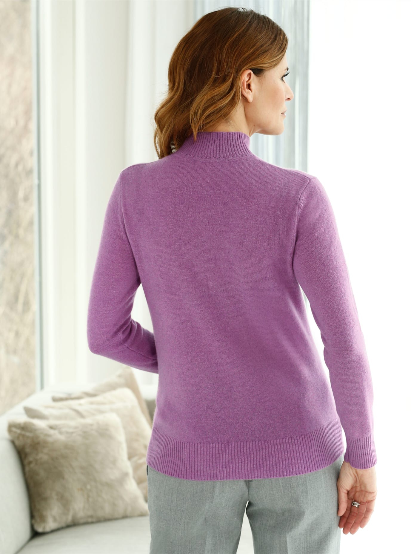 Classic Stehkragenpullover »Kaschmir-Pullover«