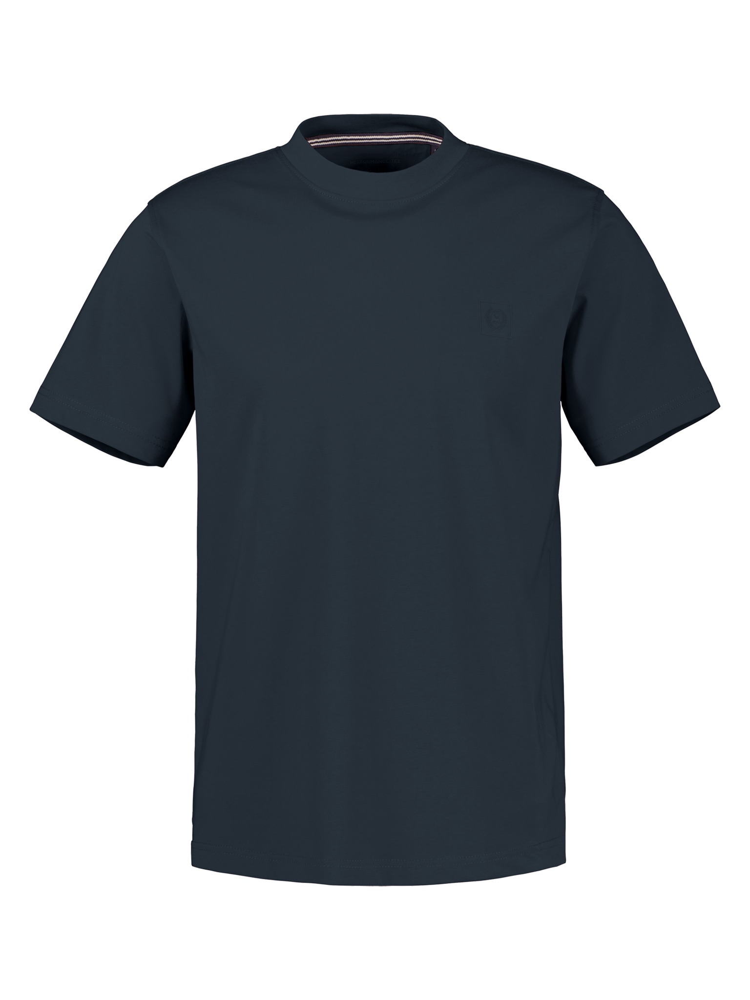 LERROS T-Shirt mit Logo Stickerei