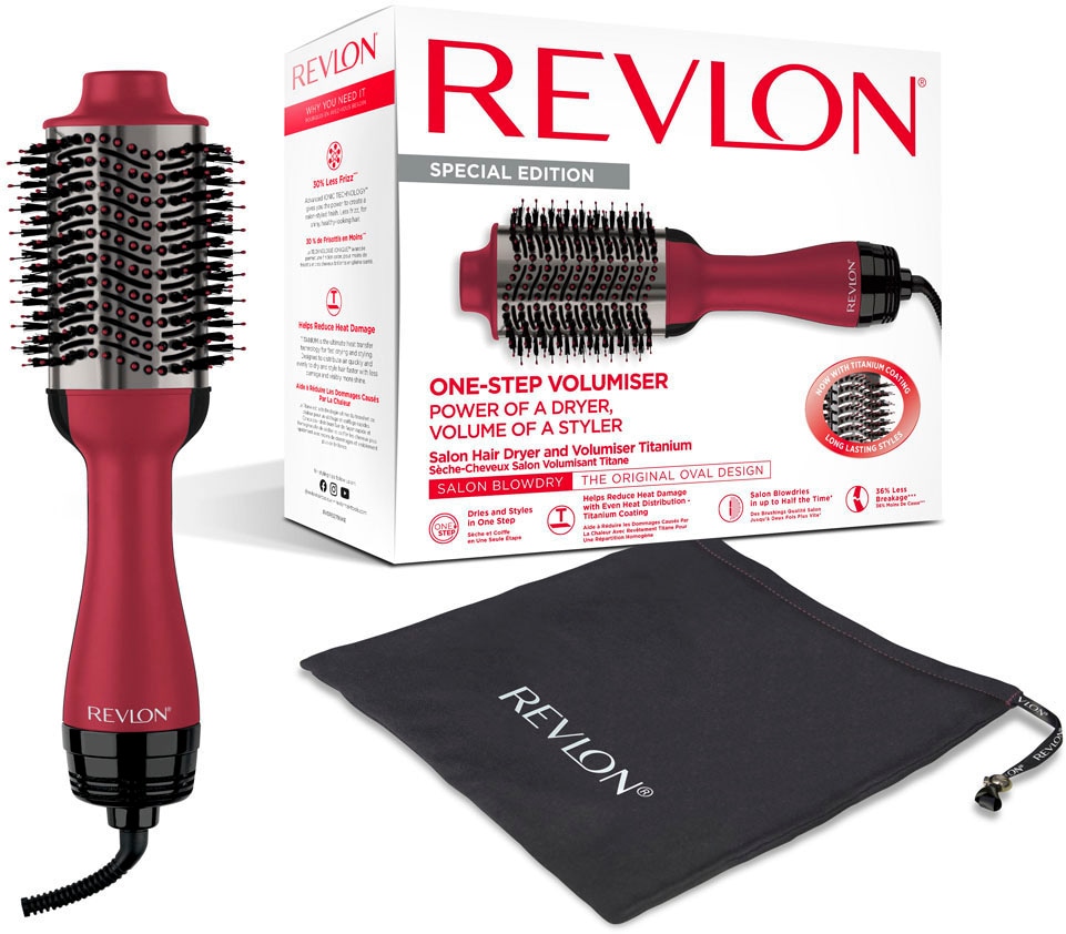 Revlon Warmluftbürste One-Step jetzt OTTO bei Salon &Volumiser »RVDR5279UKE«, 1 Haartrockner Aufsätze