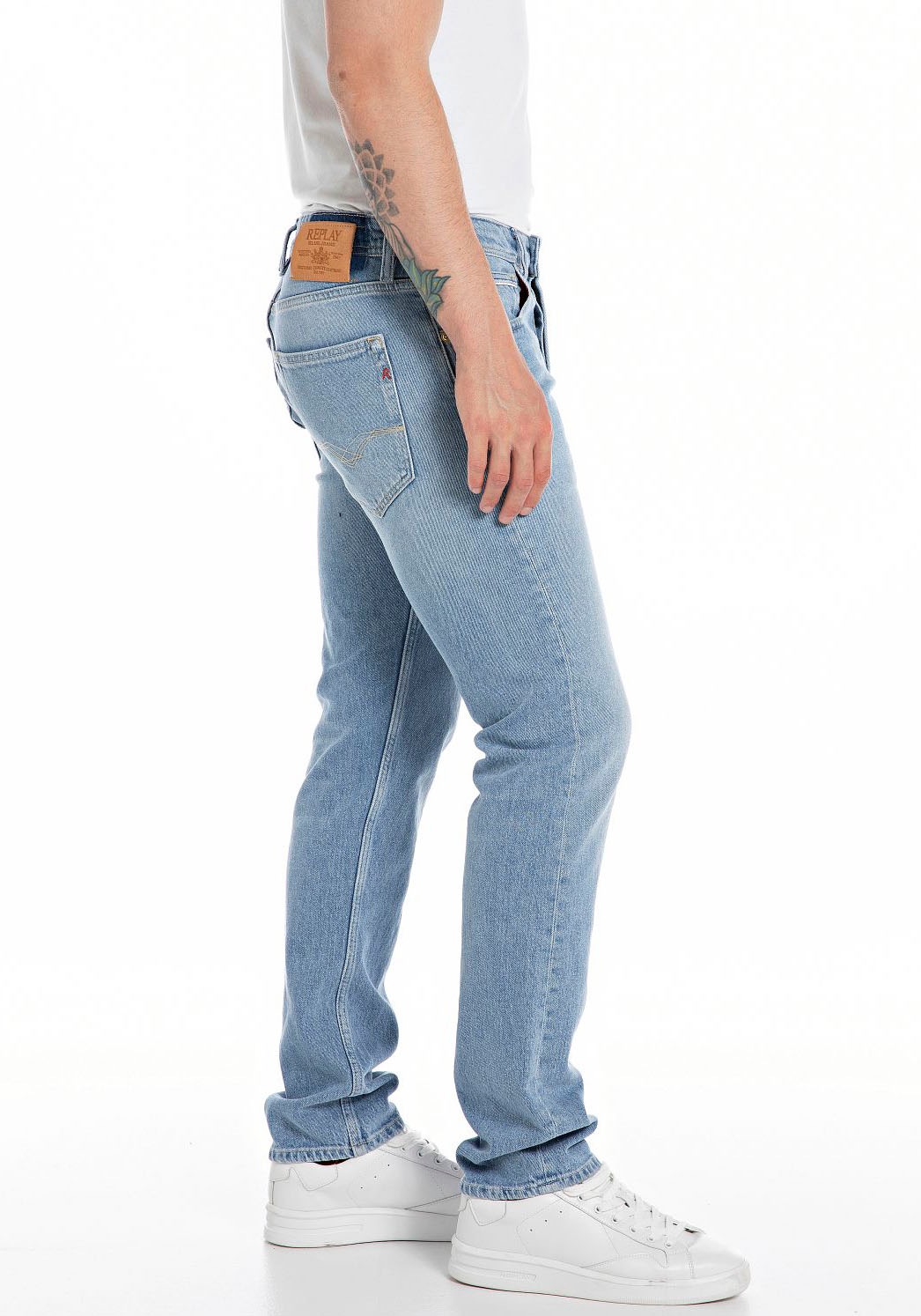 Replay Straight-Jeans »GROVER«, in vielen verschiedenen Waschungen, mit Stretch