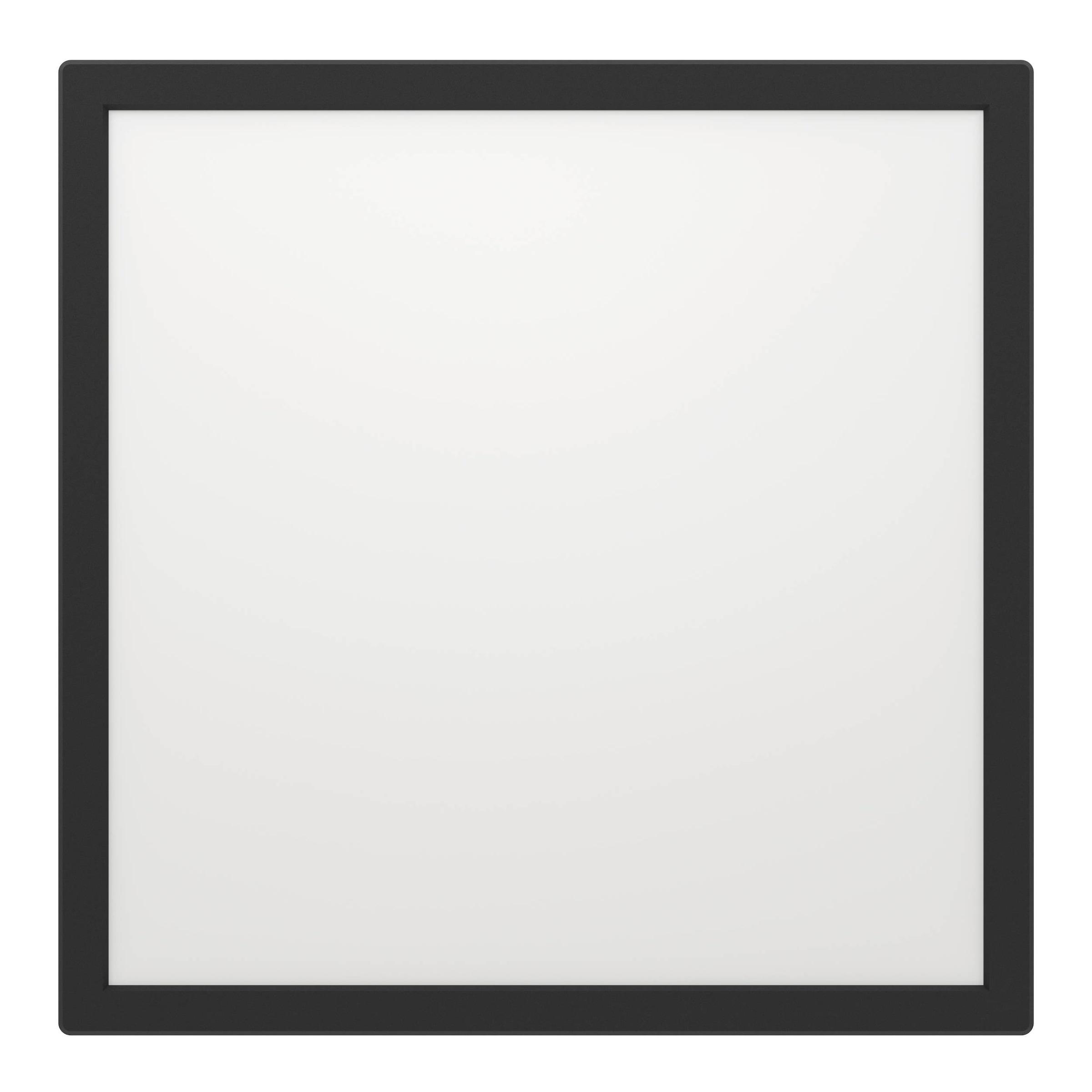 EGLO Deckenleuchte »Rovito-Z Deckenlampe, ZigBee 3.0, Kunststoff, Badezimmerlampe, IP44« LED-Modul 1 Stk. Kaltweiß | RGB Wand-/Deckenleuchte - L39 x B39 x H3 cm - schwarz - 17,6W inkl.