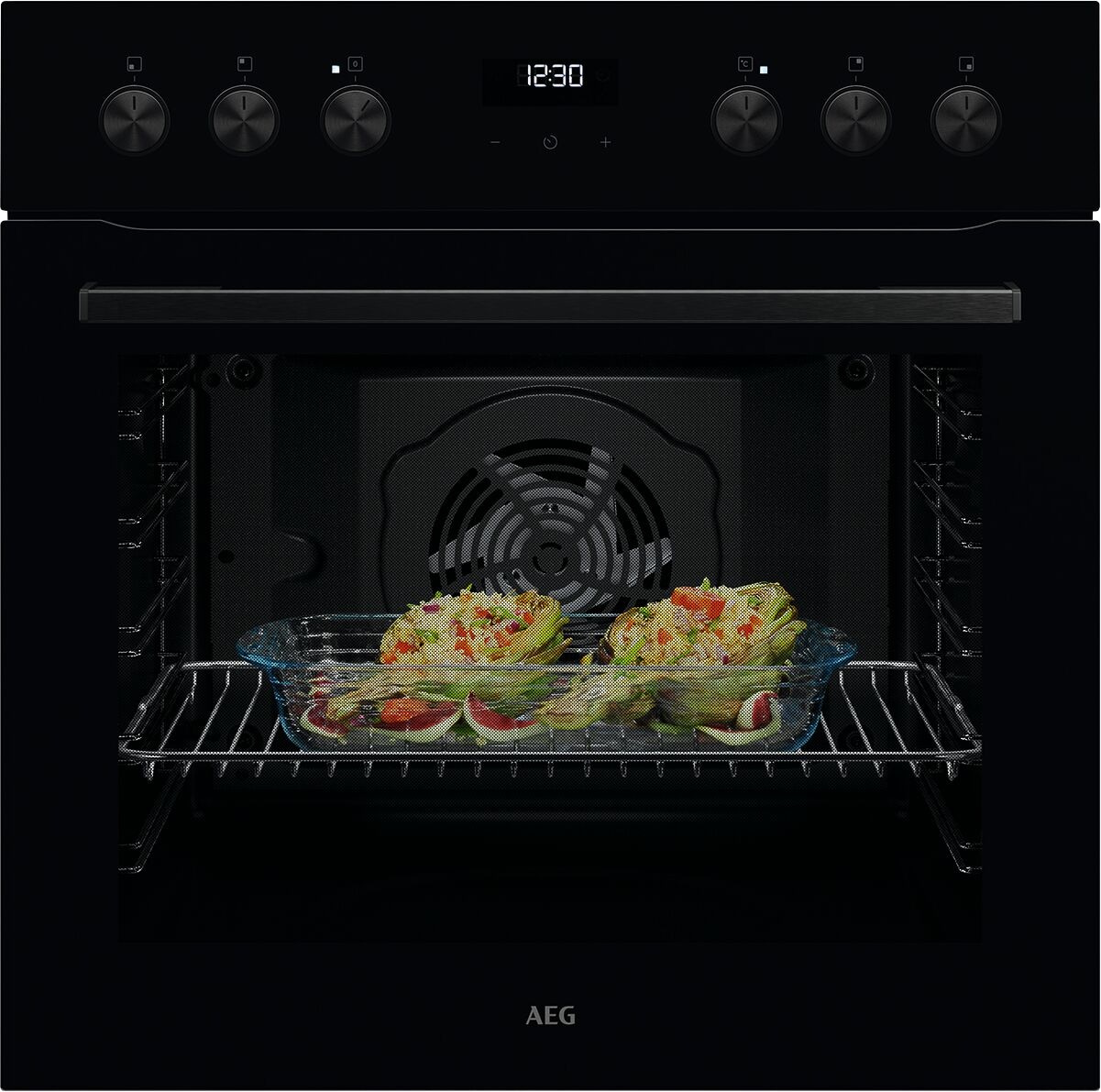 AEG Elektro-Herd-Set Serie 5000 »HH24HSB«, Aqua Clean, Multilevel Cooking