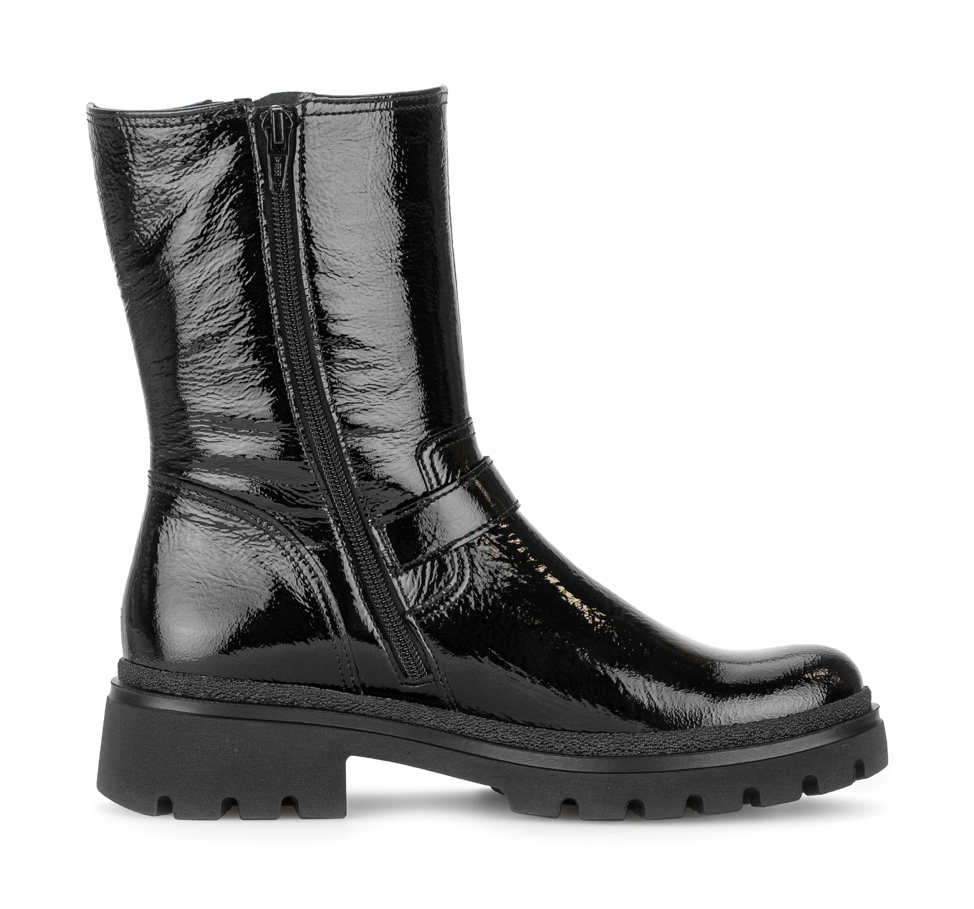 Gabor Bikerboots »FLORENZ«, Blockabsatz, Stiefelette mit einer Schafthöhe von 21 cm, G-Weite