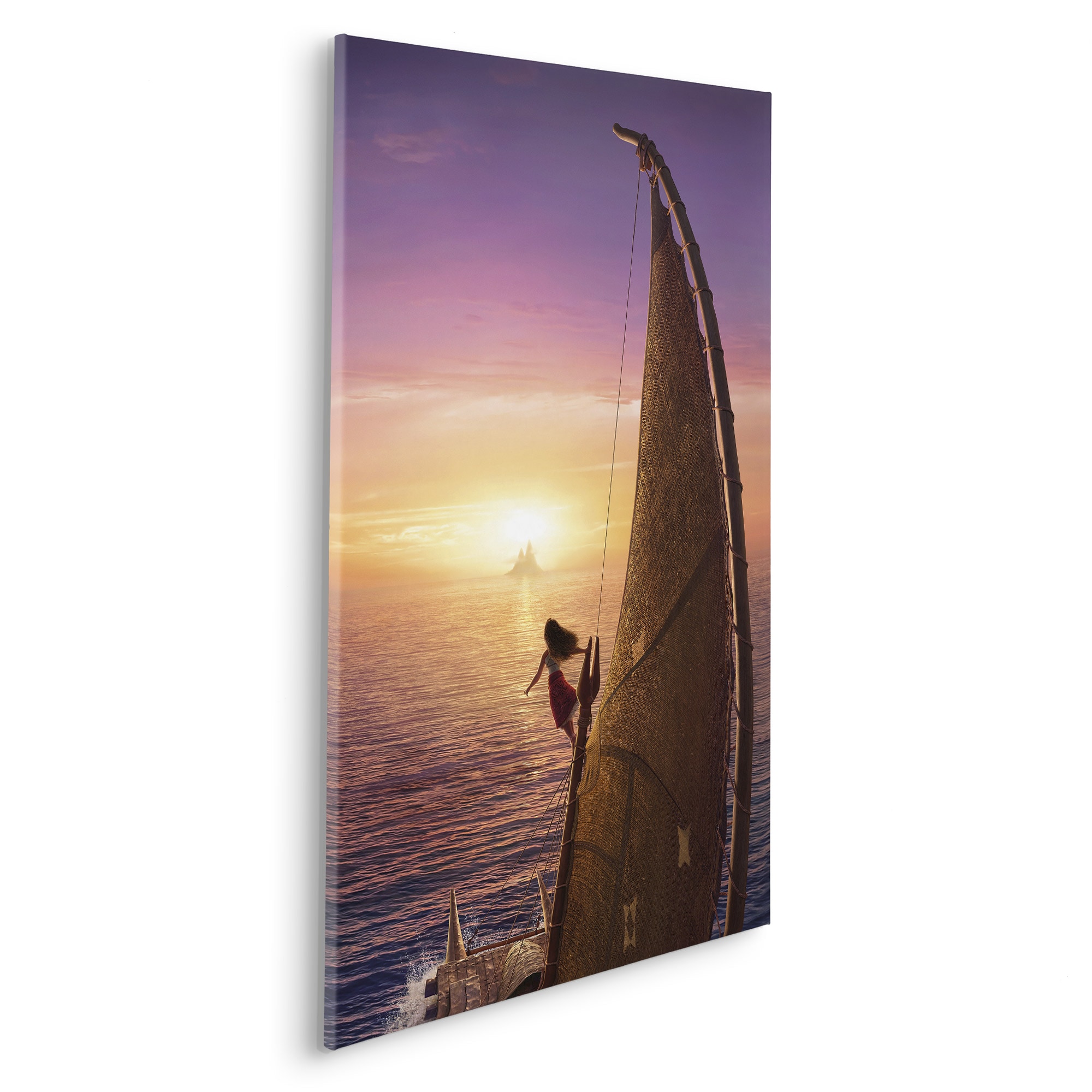 Komar Leinwandbild »Disney Moana 2 To the Horizon«, Disney, (1 St.), 60 x 90 cm (Breite x Höhe) - Kinderzimmer, Dekoration