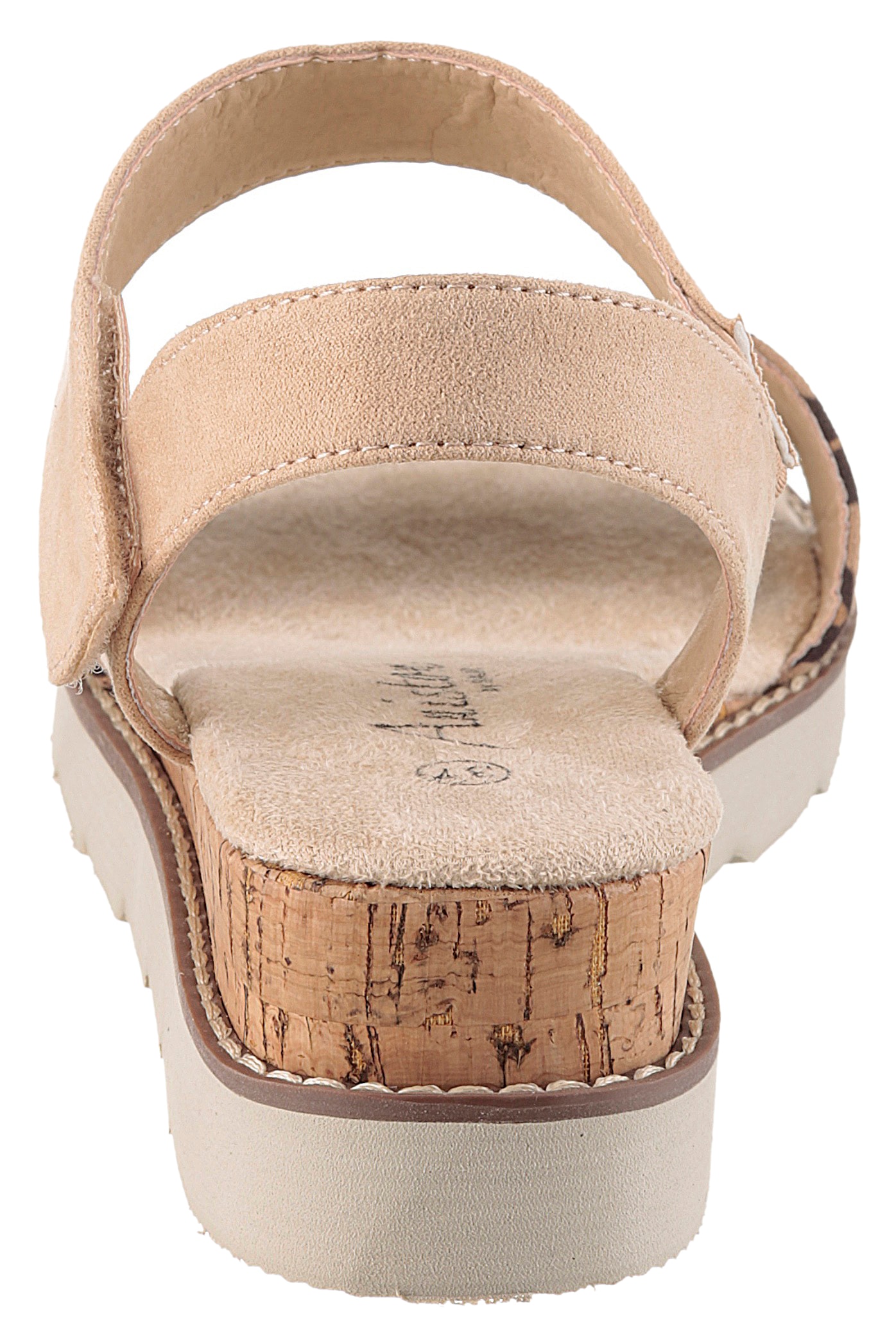 Aniston SHOES Sandale  Sommerschuh, Klettschuh, Keilabsatz - NEUE KOLLEKTION