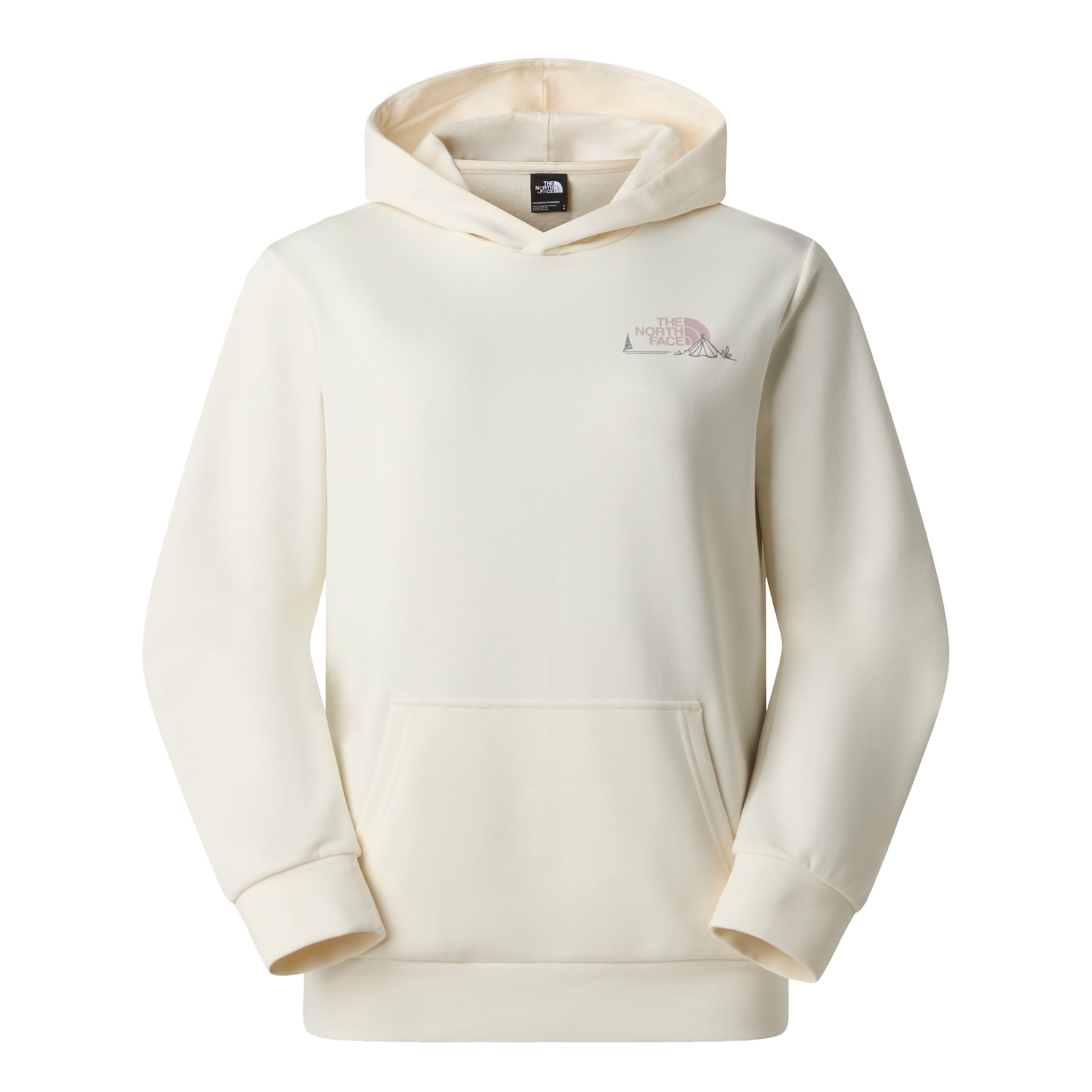 The North Face Kapuzensweatshirt »W MONTE REGULAR HOODIE-GRAPHIC«, sportlicher Stil, für sportliche Aktivitäten und Outdoor-Abenteuer
