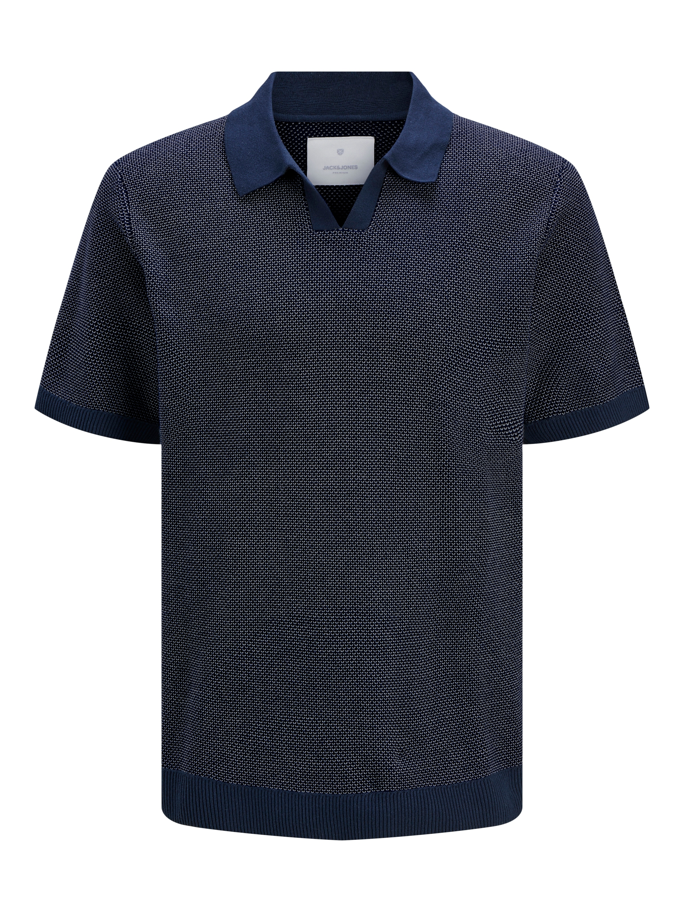 Jack & Jones Rundhalspullover »JPRCCEASTON KNIT SPLIT NECK SS SN«