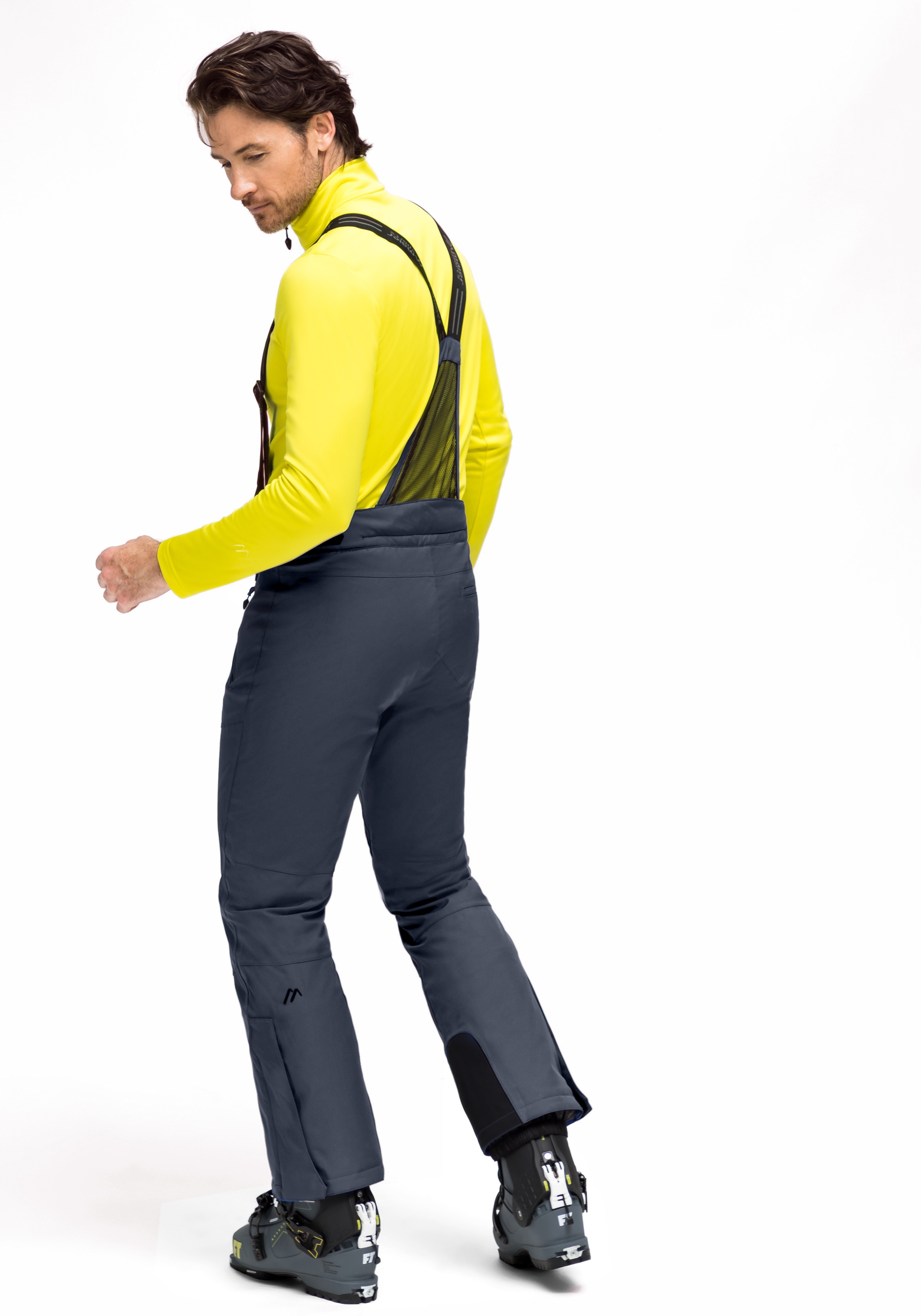 Maier Sports Skihose »Anton 2«, Herren Schneehose mit Hosenträgern, wind/wasserdicht, Regular Fit