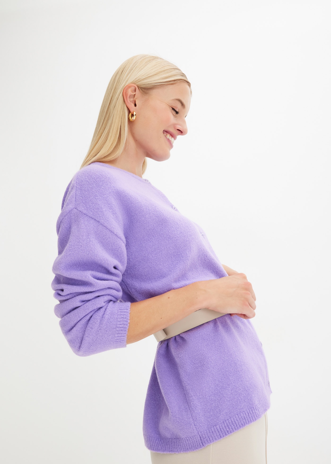 bonprix Strickjacke »Feinstrickjacke« Feinstrickjacke