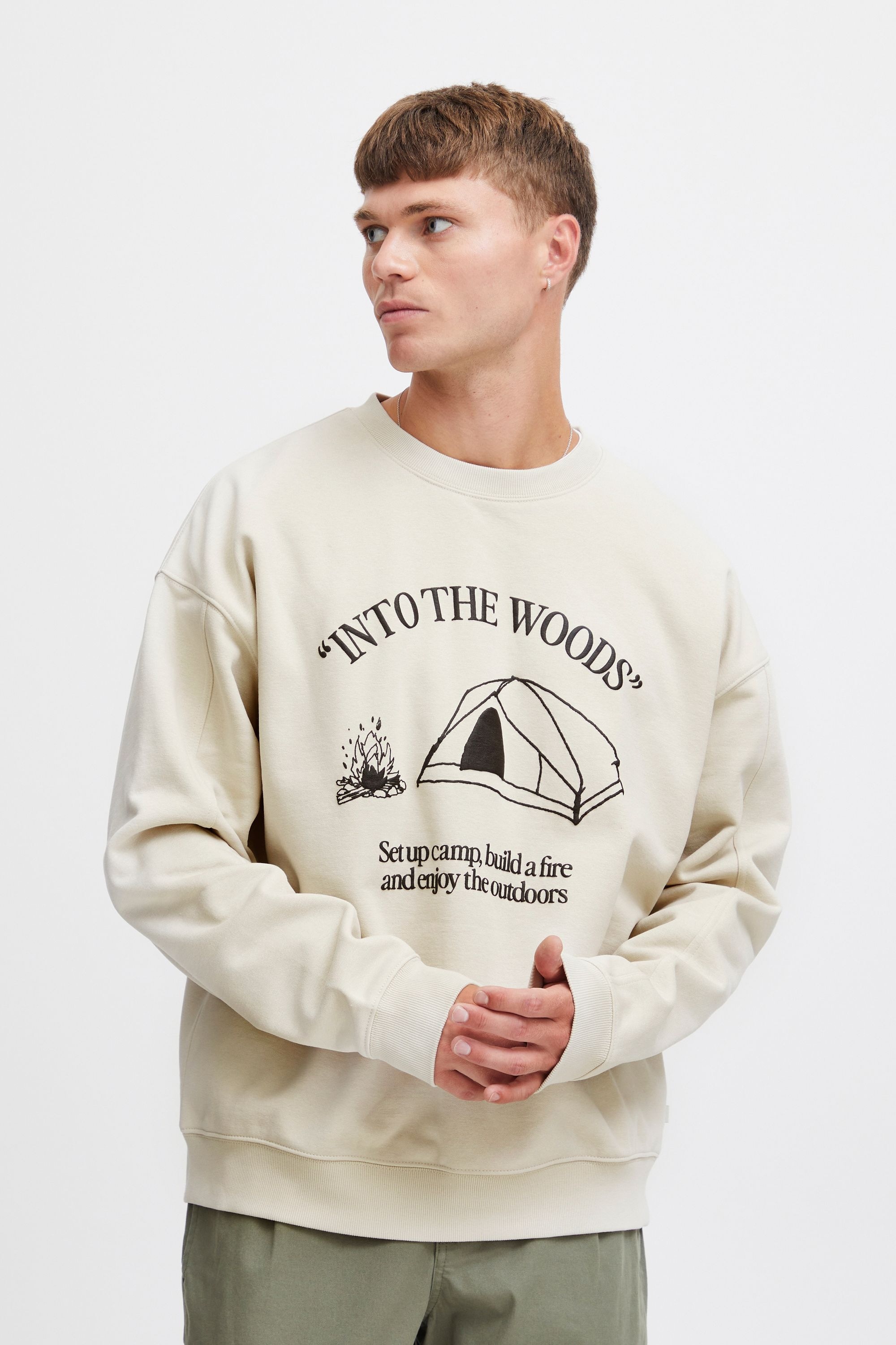 !Solid Longpullover »Sweatshirt SDHamad«
