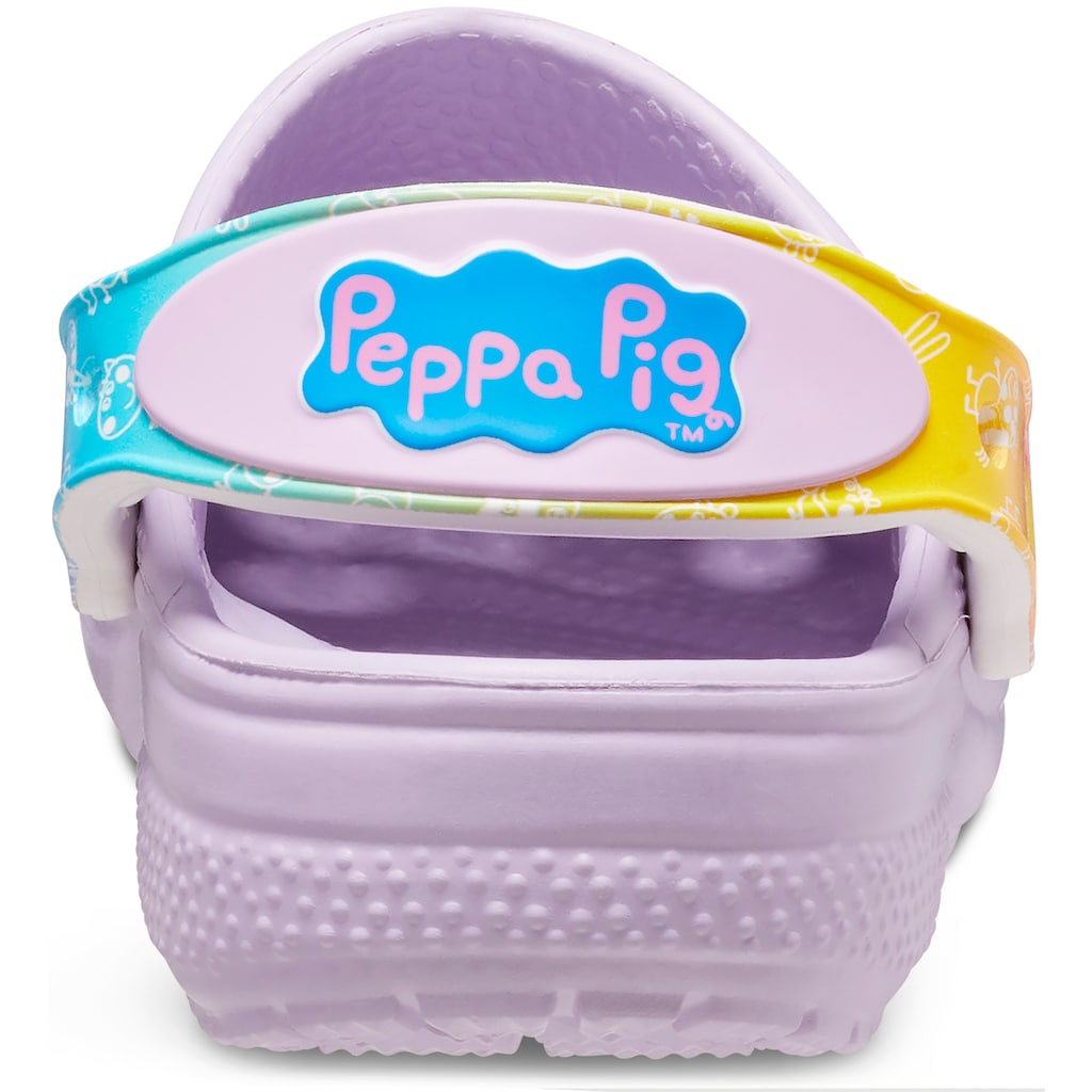 Crocs Hausschuh »FL I Am Peppa Pig Clog T«, (Packung), mit Peppa Pig Motiv