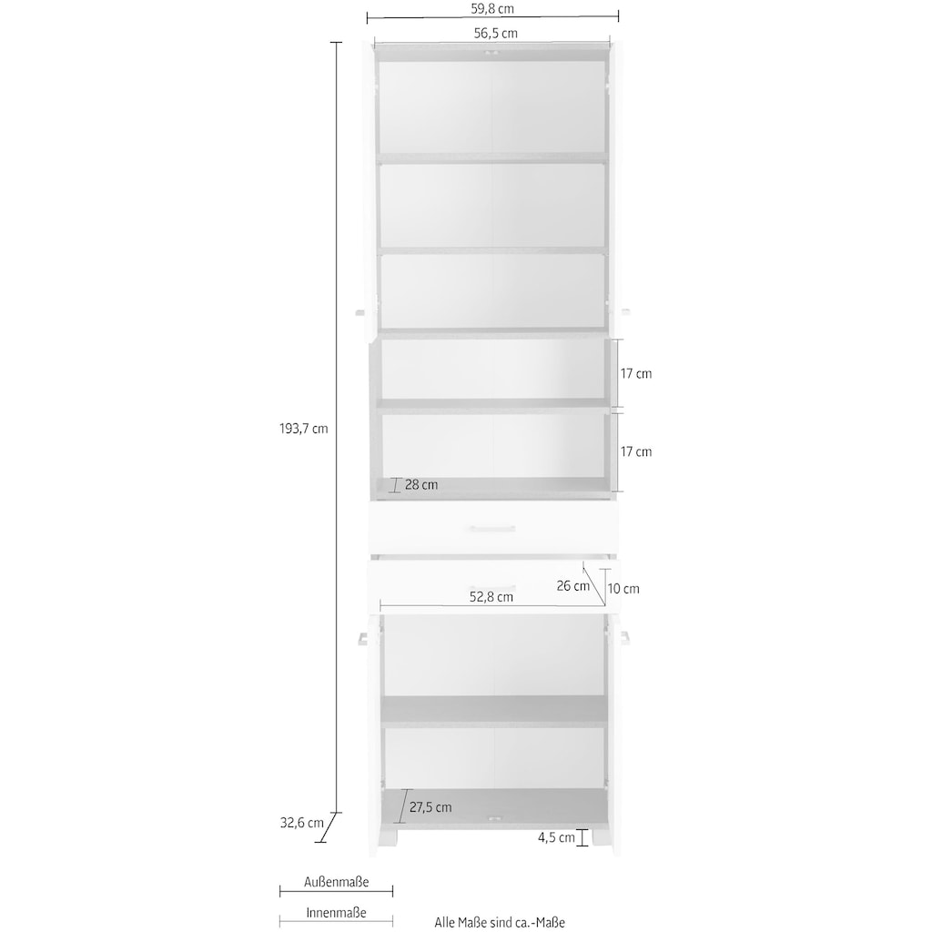 Schildmeyer Hochschrank »Mobes«