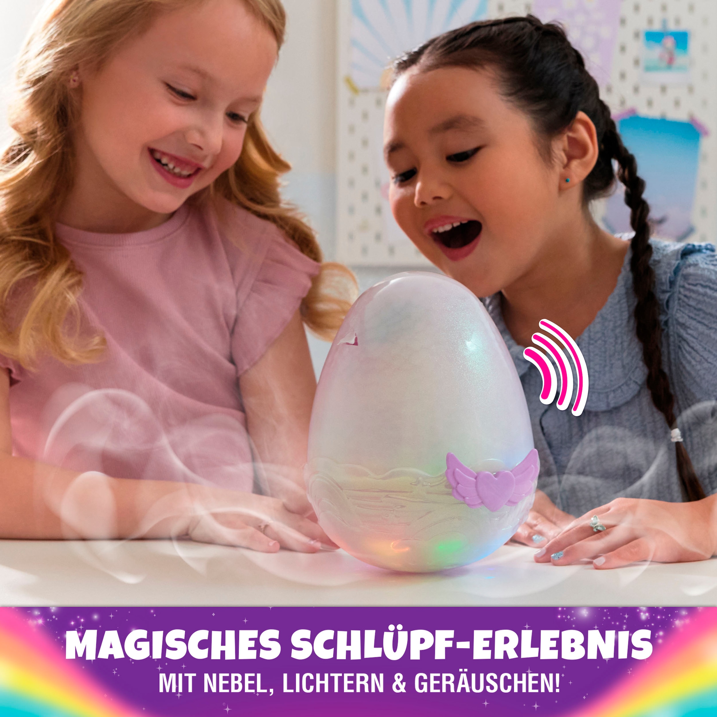 Spin Master Spielfigur »Hatchimals Alive Mystery Ei Pufficorn«, mit Licht und Sound