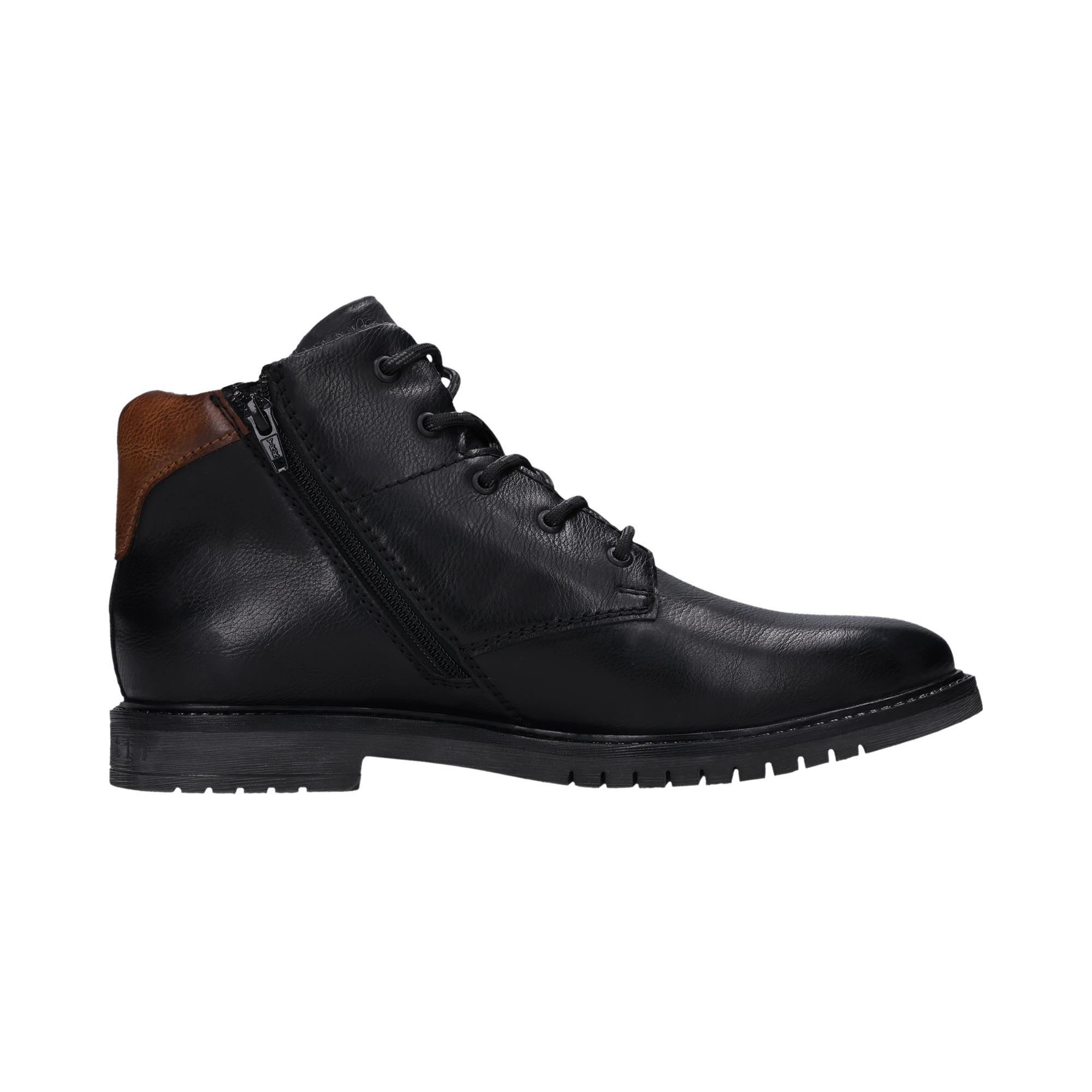 bugatti Schnürstiefelette  Schnürboots mit Profilsohle, schmale Form