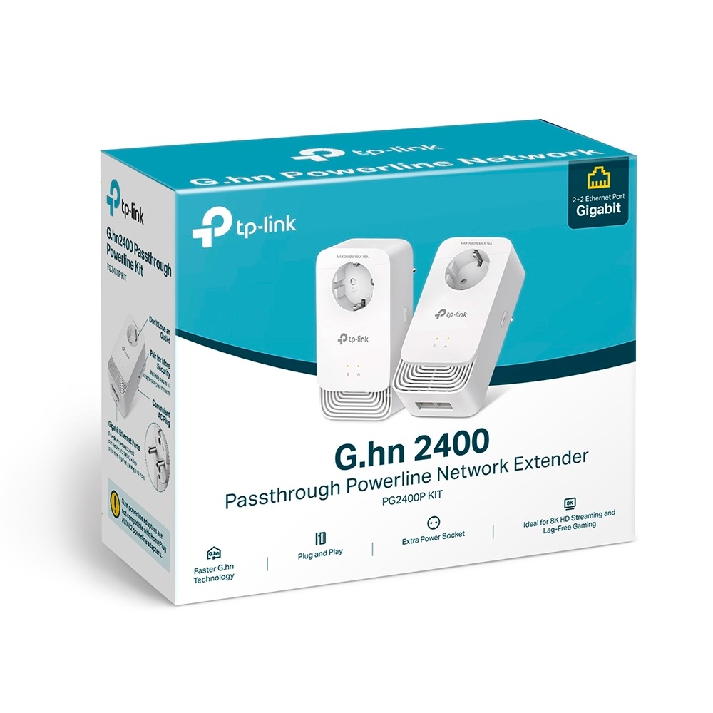 TP-Link WLAN-Repeater »PG2400P KIT G.hn2400 Powerline 2er Kit«