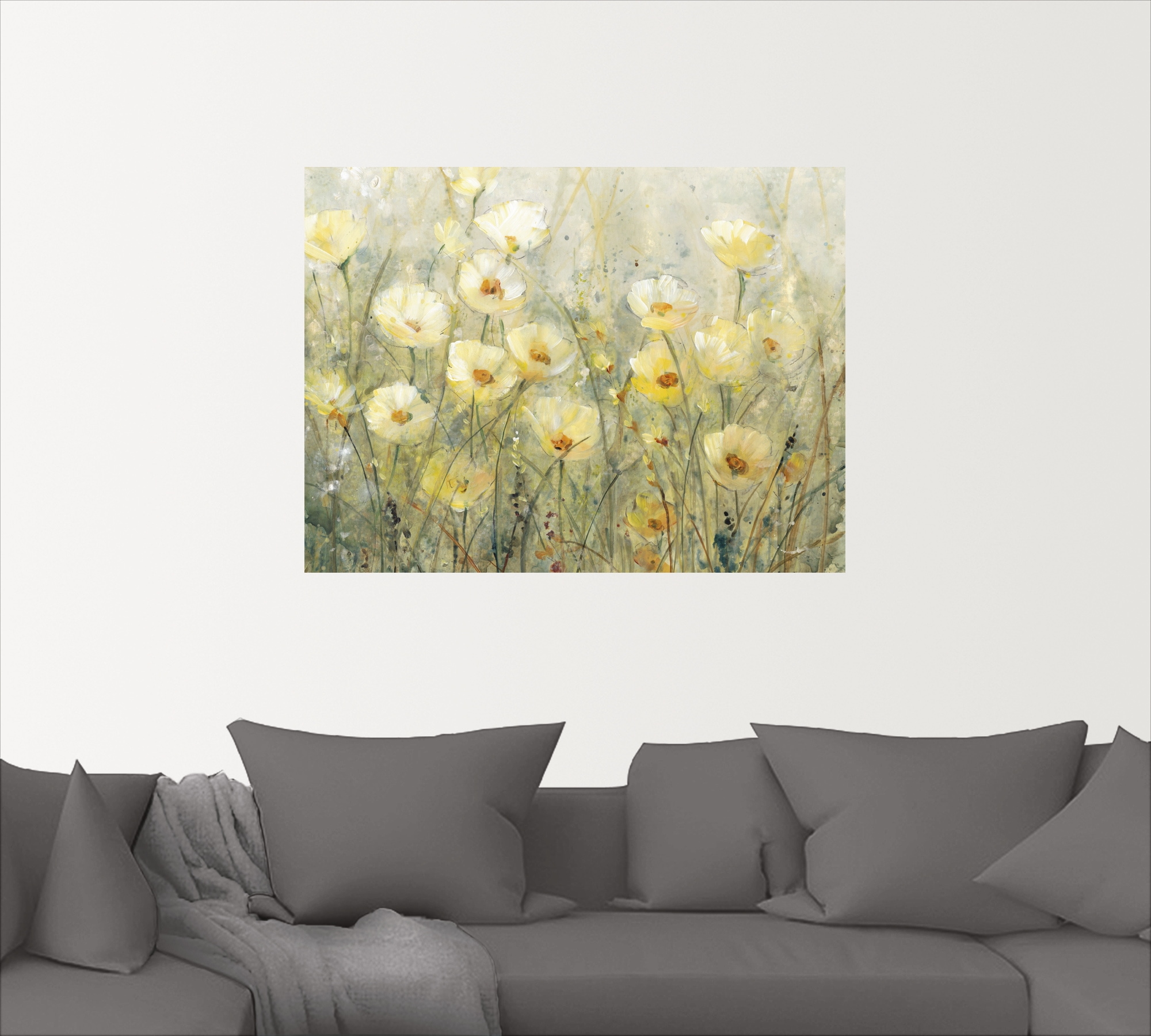 Artland Wandbild »Sommer in voller Blüte I«, Blumenwiese, (1 St.), als Alubild, Outdoorbild, Leinwandbild, Poster, Wandaufkleber
