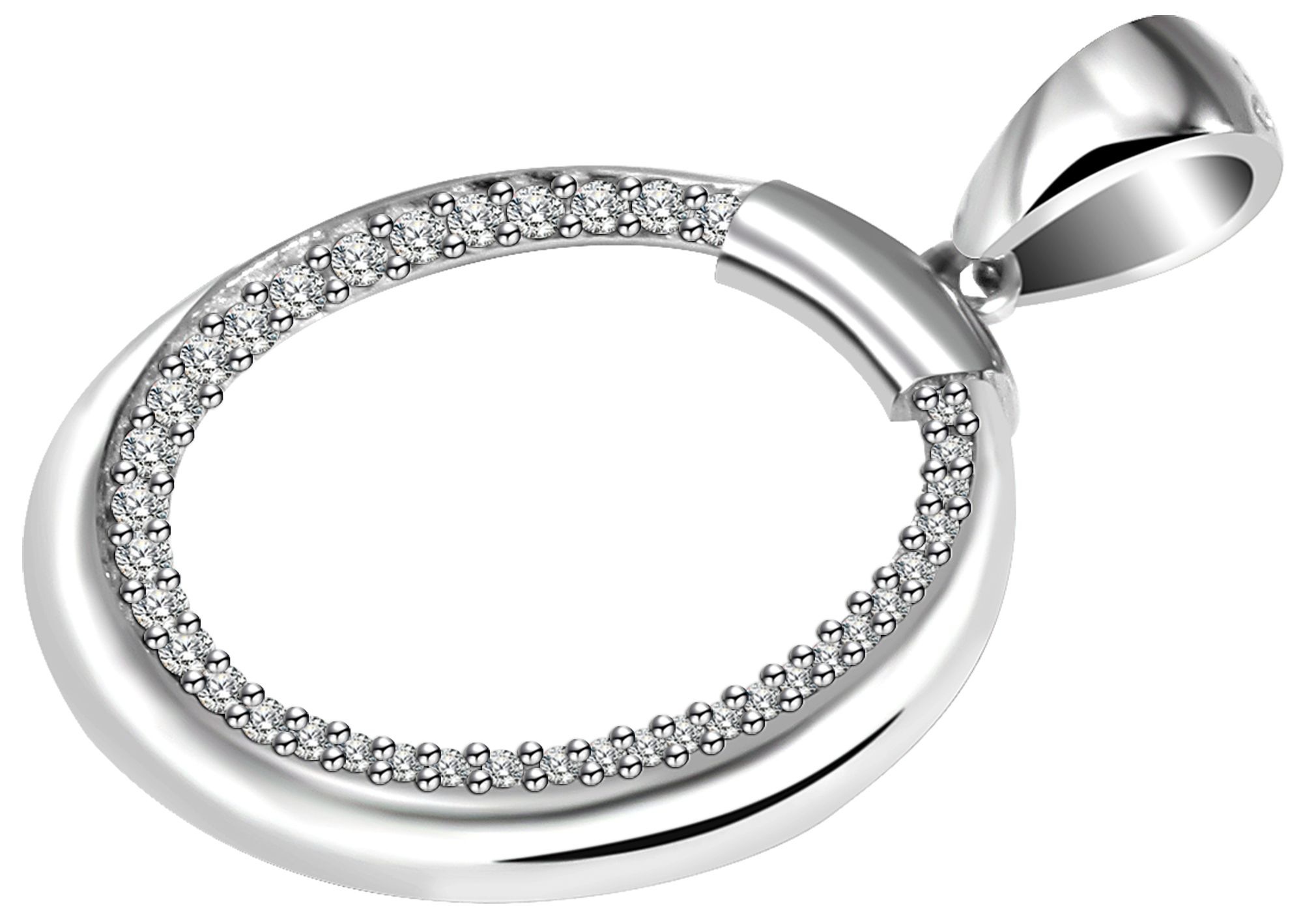 Adelia´s Kettenanhänger »Damen Anhänger aus 925 Silber mit Zirkonia«