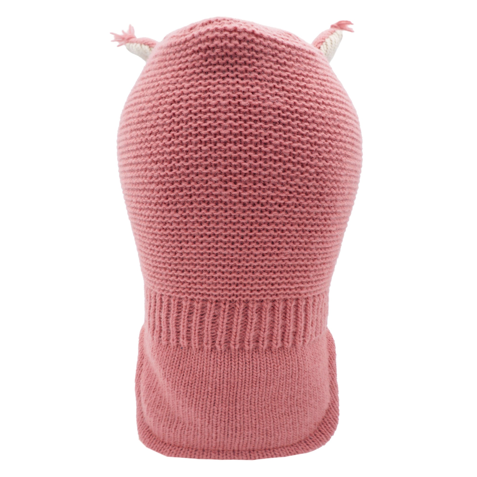 MAXIMO Schlupfmütze, Wollanteil, gestrickt, gefüttert, mit Öhrchen
