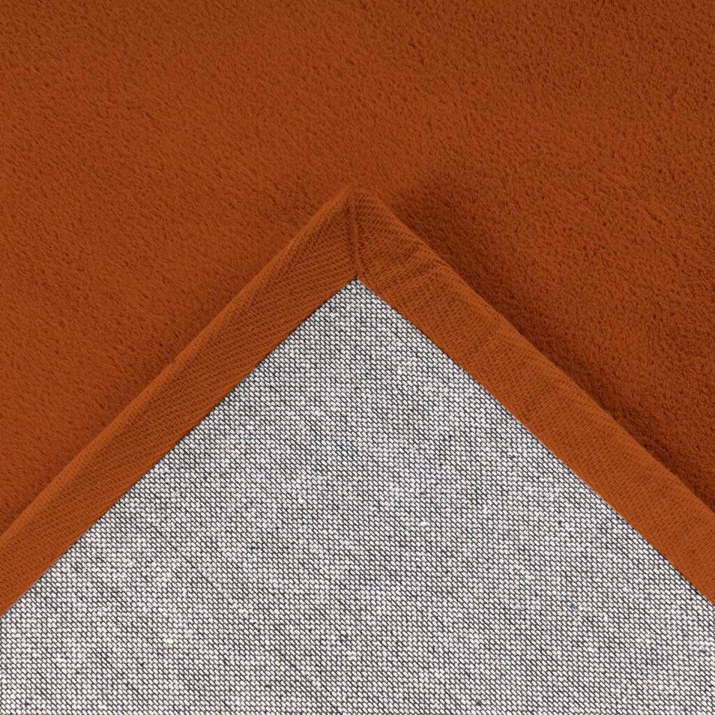 Carpet City Hochflor-Teppich »TOPIA 400«, rechteckig, 21 mm Höhe, Kunstfell-Teppich mit Kaninchenfell-Optik, Haptik, Schlafzimmer